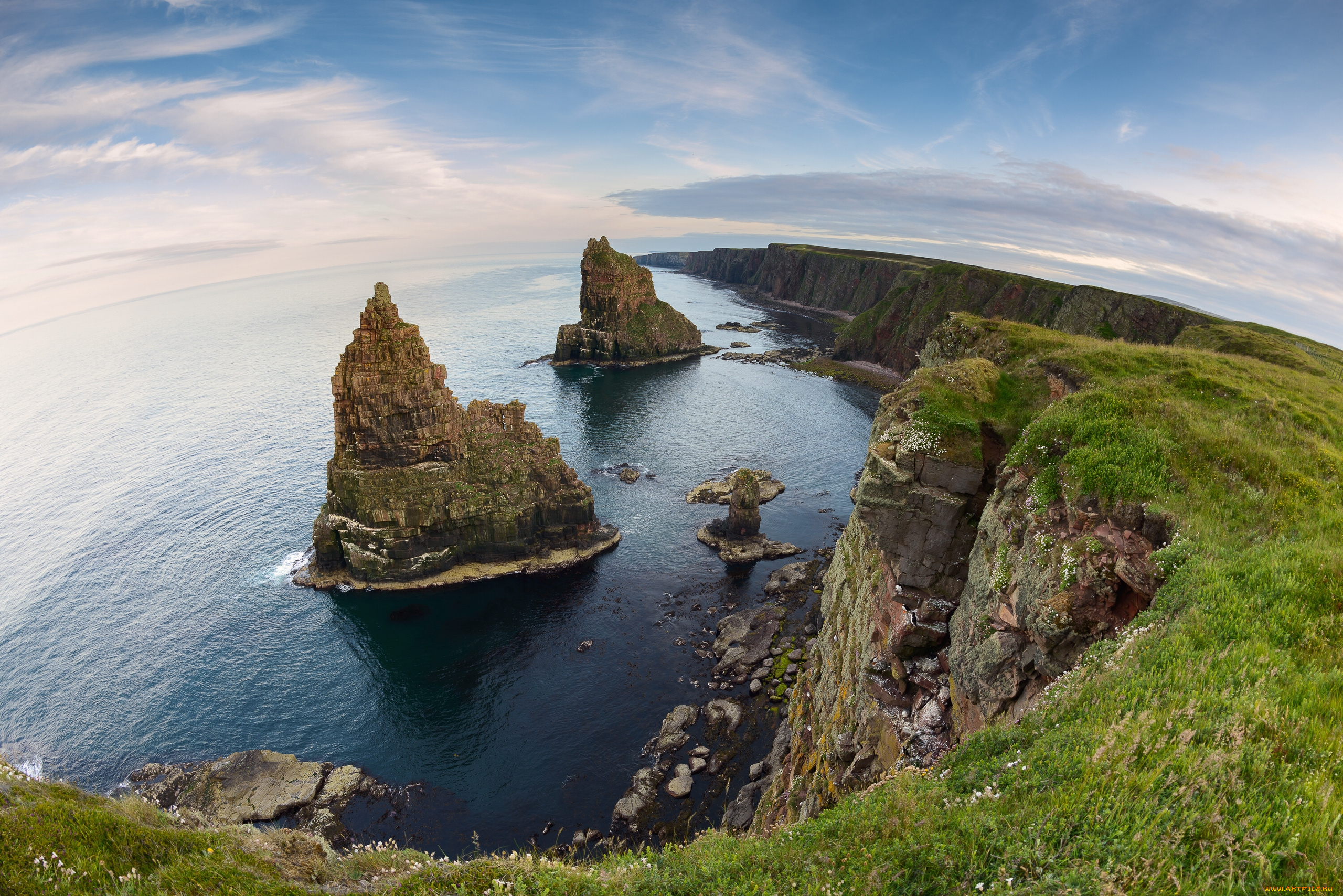 duncansby, stacks, caithness, scotland, природа, побережье, шотландия, скалы, северное, море, north, sea