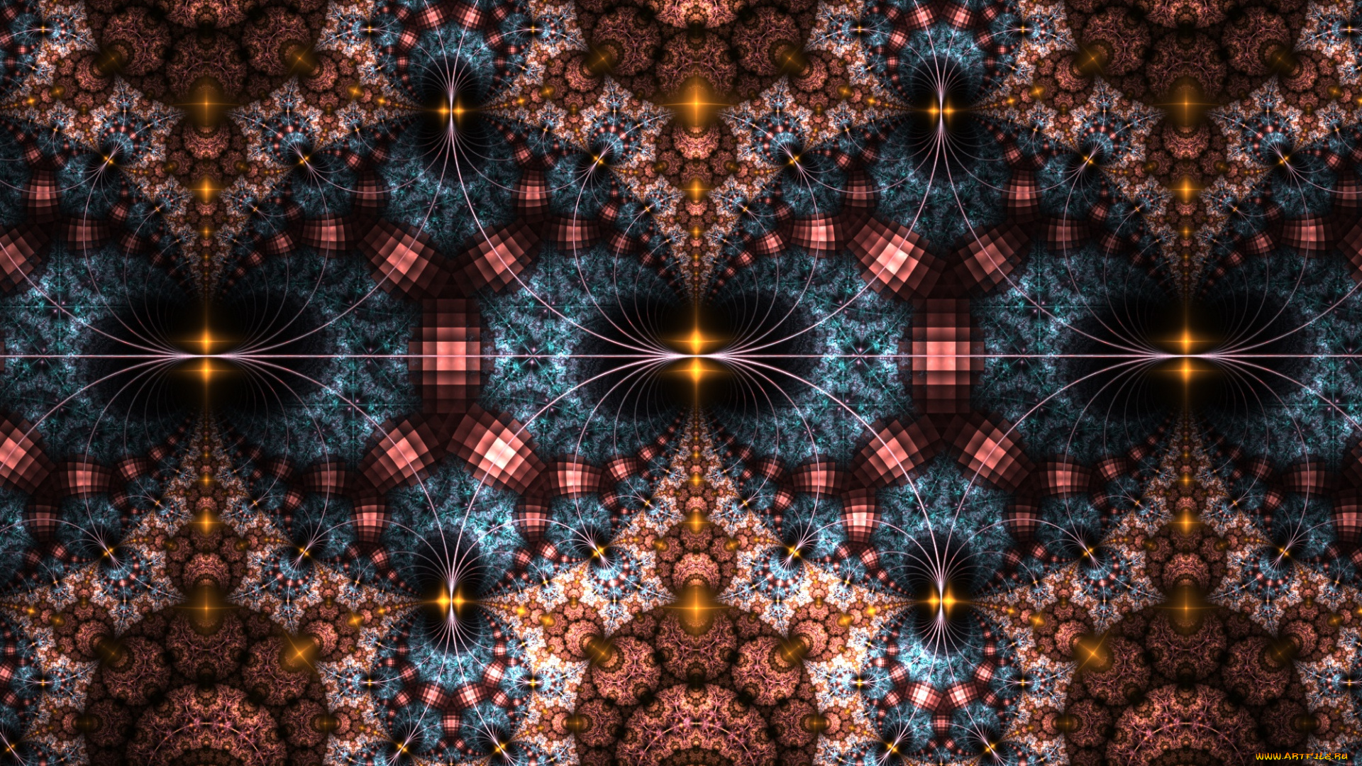 3д, графика, фракталы, , fractal, цвета, фон, узор