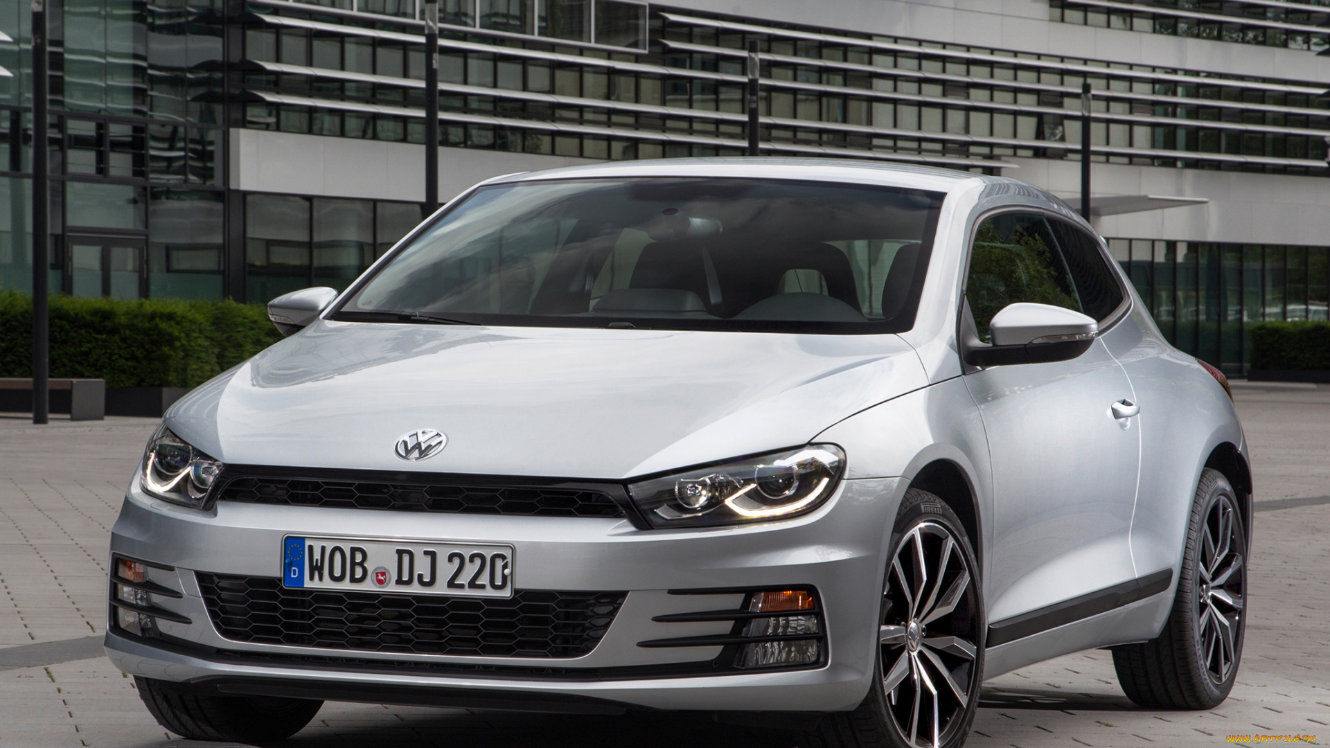 автомобили, volkswagen, серый, 2014г, scirocco