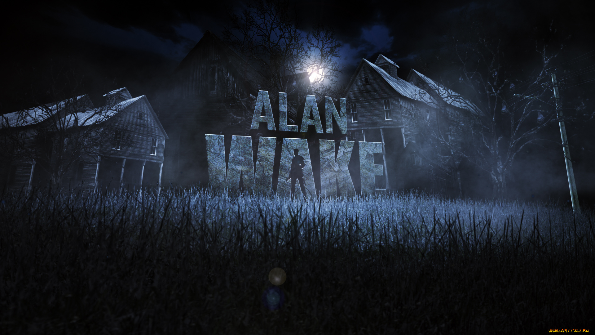 видео, игры, alan, wake, horror, survivor, алан, alan, wake, action, вэйк