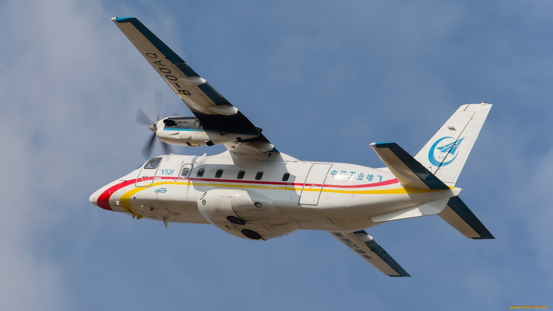 avic, y-12f, harbin, aircraft, industry, авиация, пассажирские, самолёты, полет, самолет