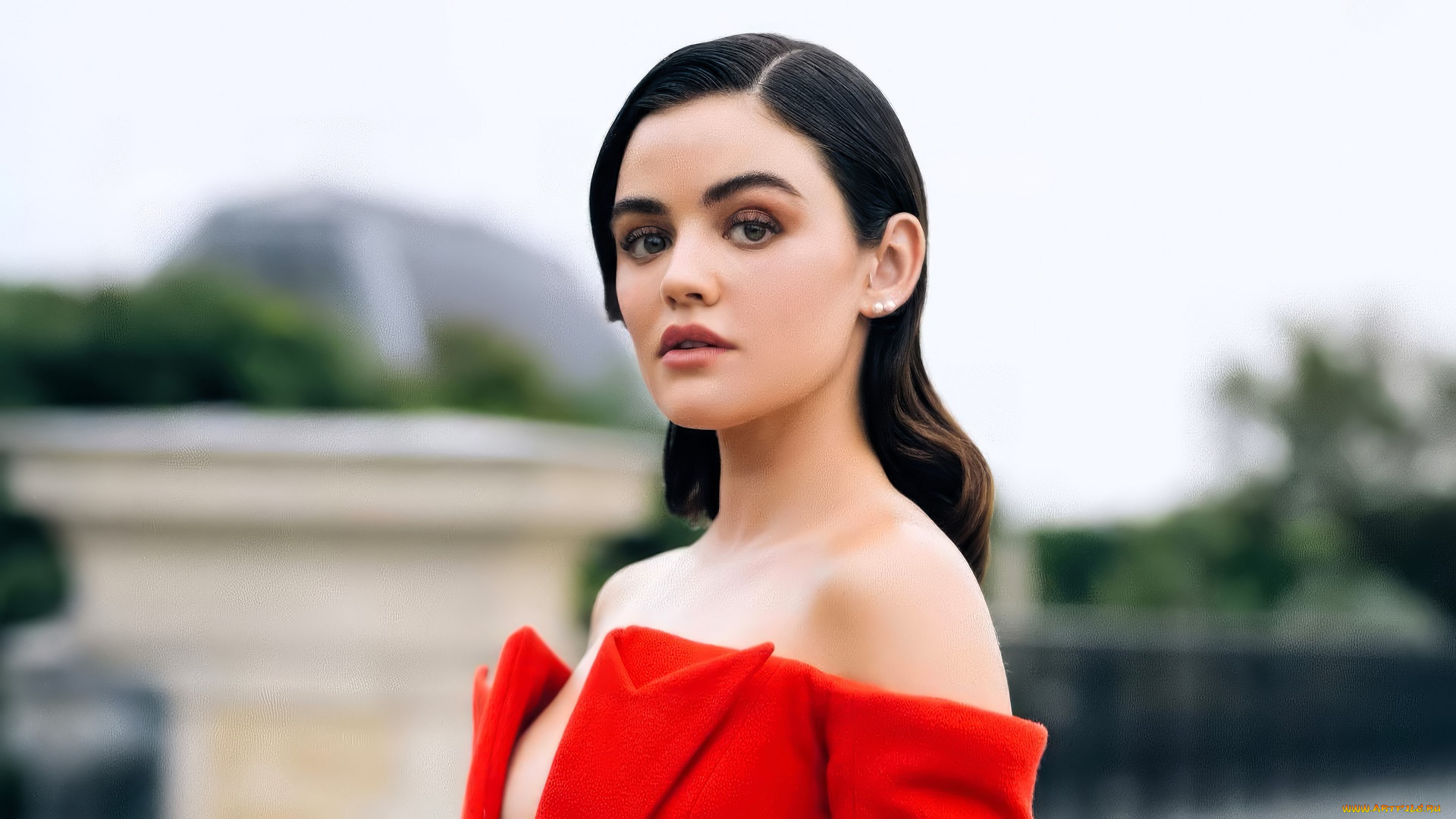 девушки, lucy, hale, актриса, шатенка, лицо