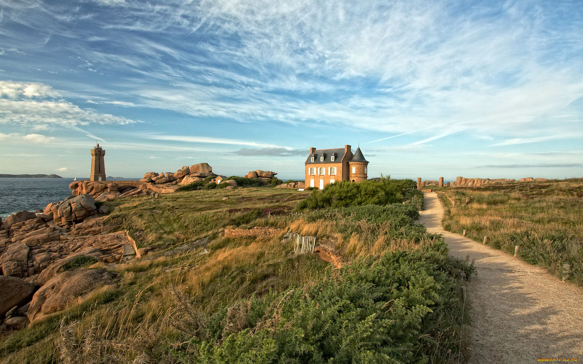 britanny, france, природа, пейзажи