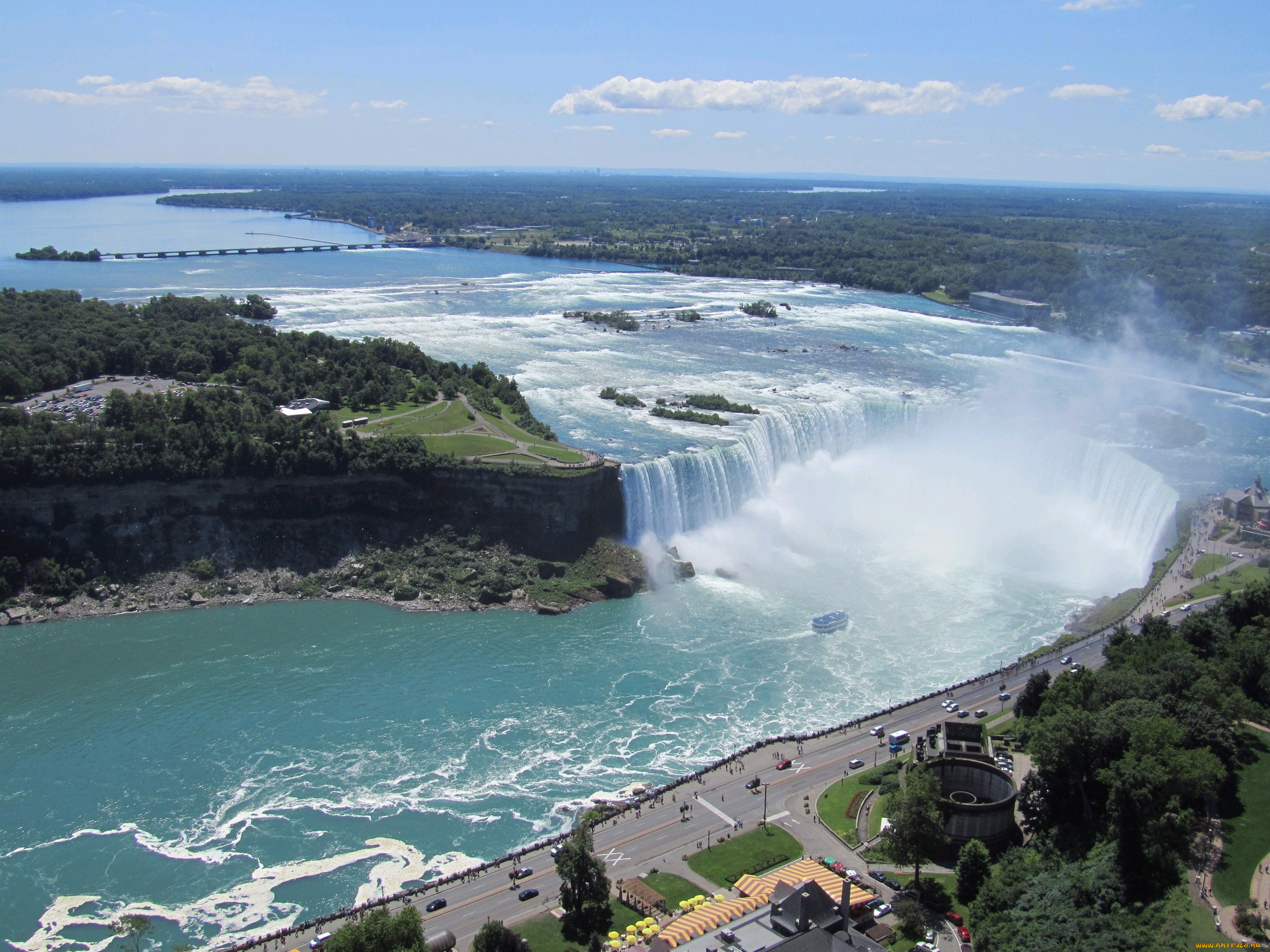 Touring Niagara Falls, Ontario, Canada без смс