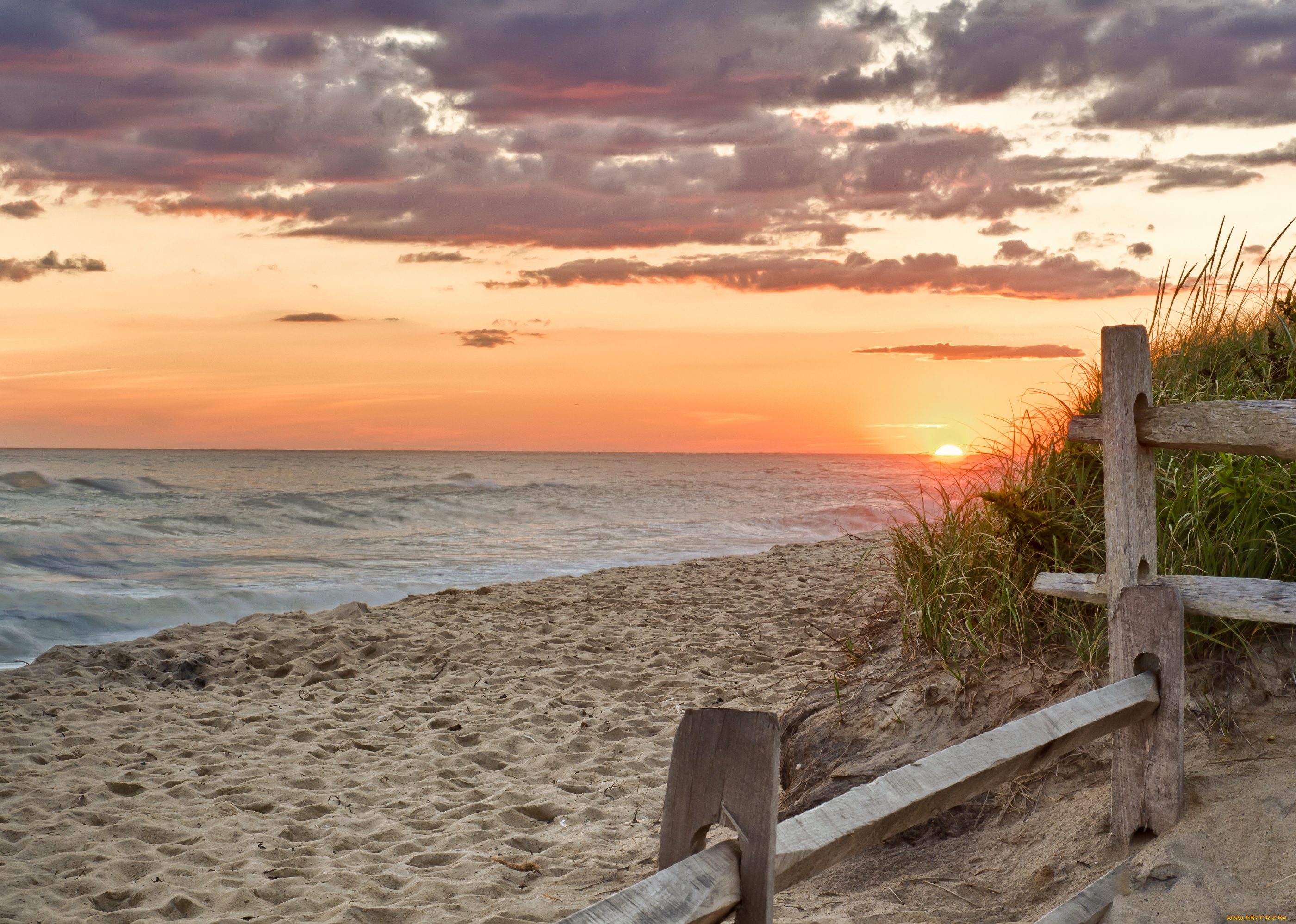 beach, природа, восходы, закаты, пляж, море, восход