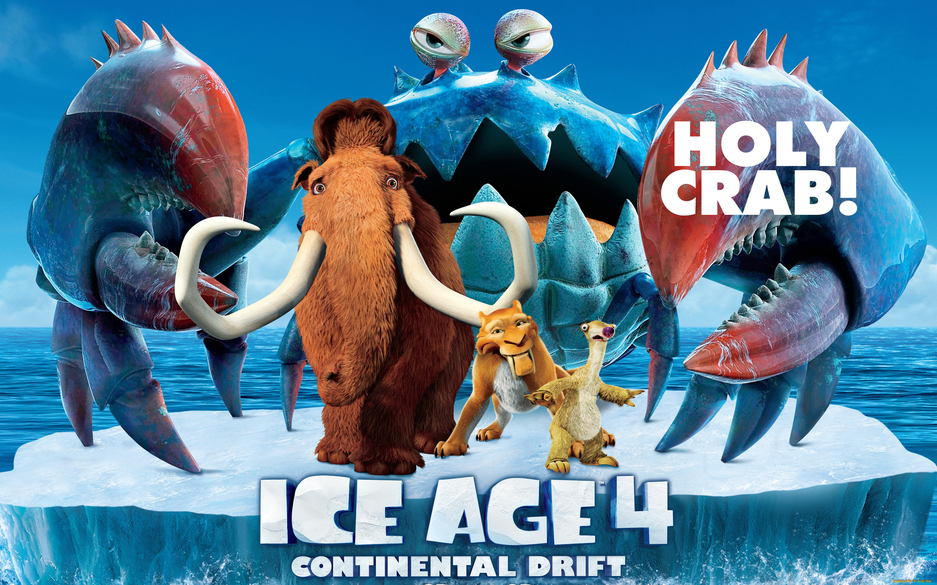 мультфильмы, ice, age, continental, drift, ледниковый, период, 4