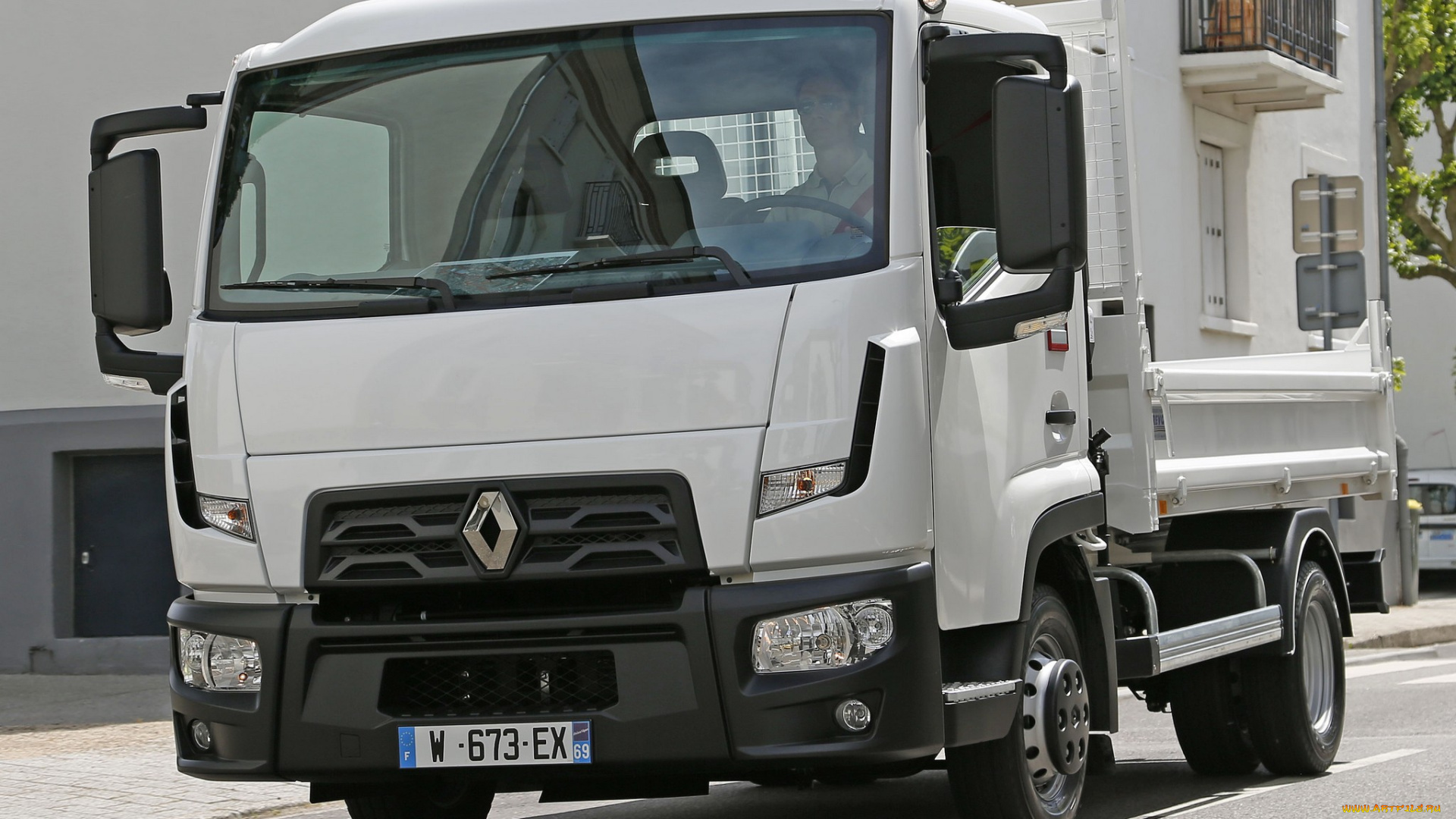 автомобили, renault, trucks, renault, d7-5, светлый, 2013г, 4x2