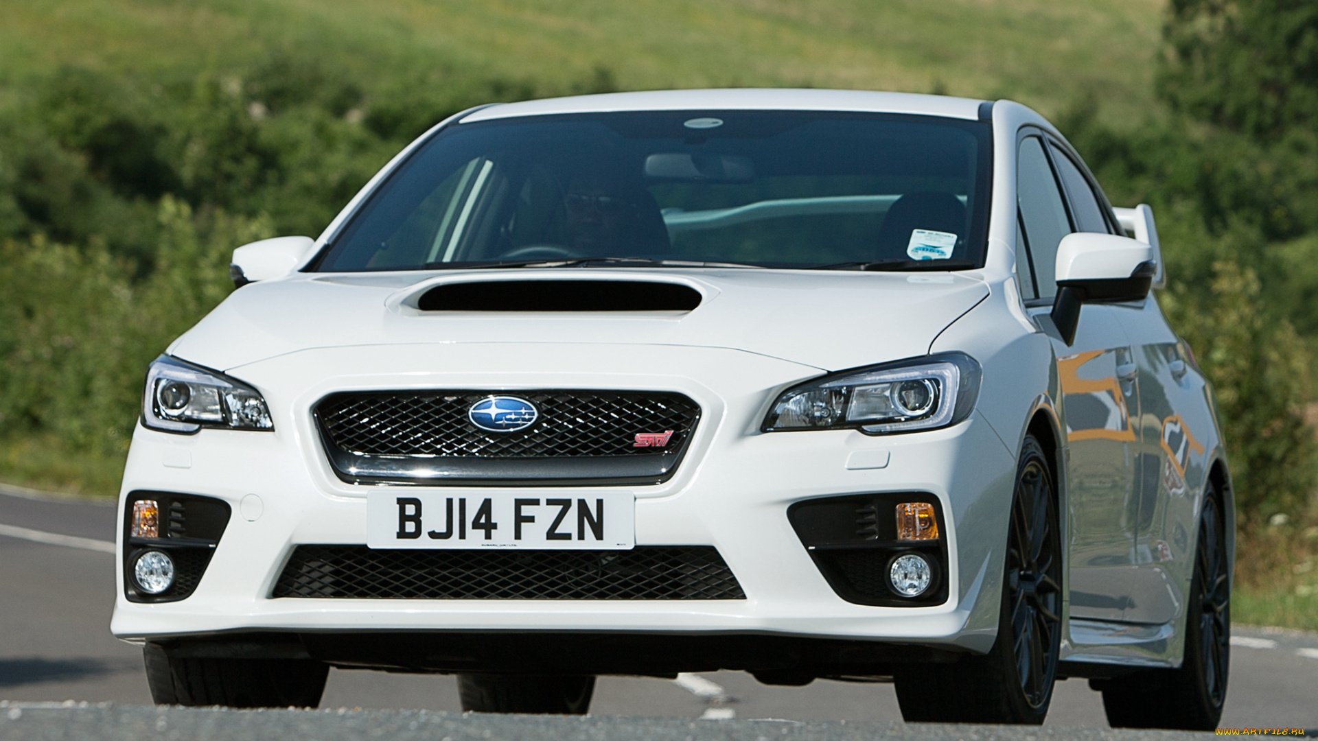 автомобили, subaru, wrx, sti, 2014г, uk-spec, светлый