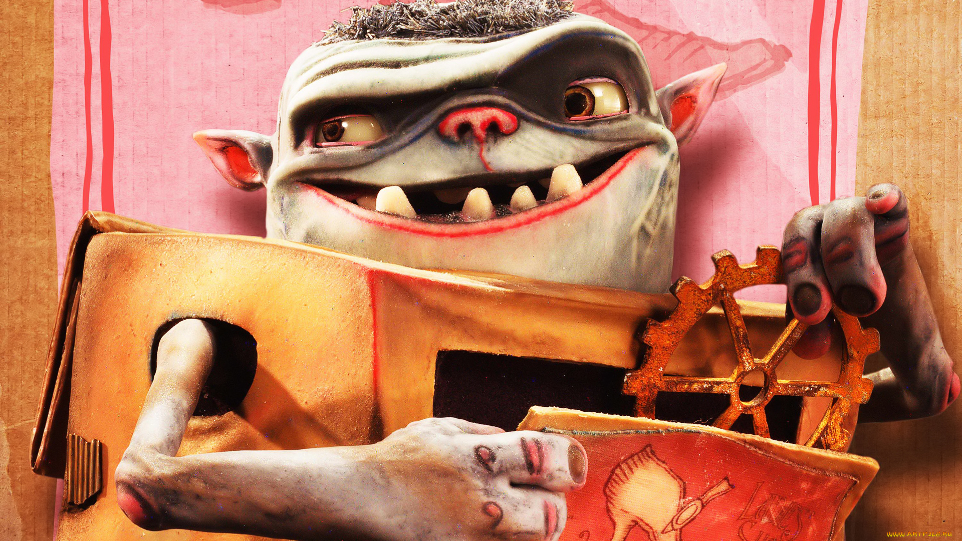 the, boxtrolls, мультфильмы, семейка, монстров