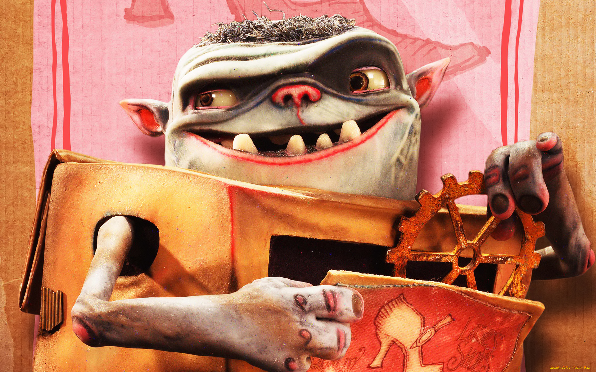 the, boxtrolls, мультфильмы, семейка, монстров