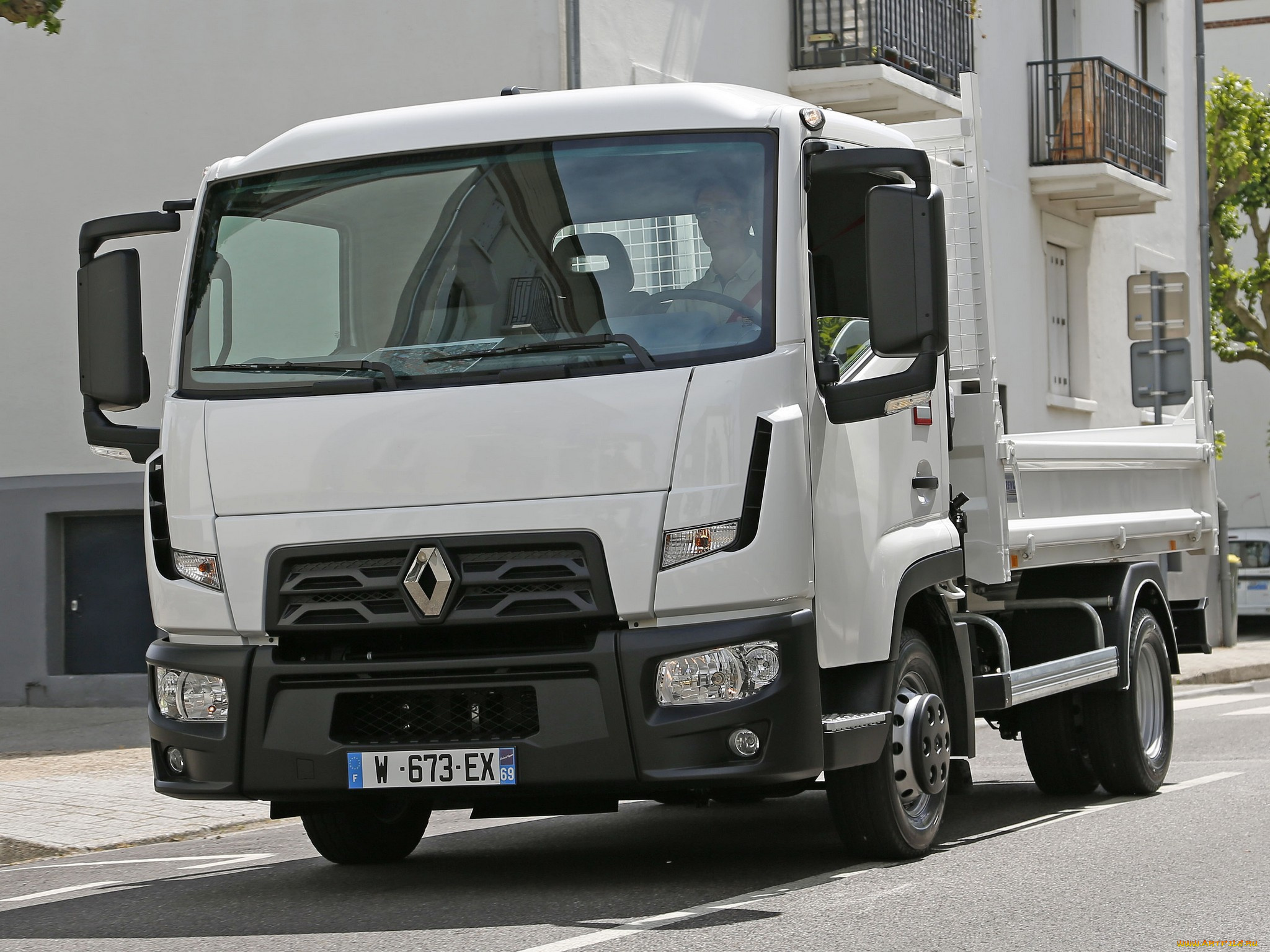 автомобили, renault, trucks, renault, d7-5, светлый, 2013г, 4x2