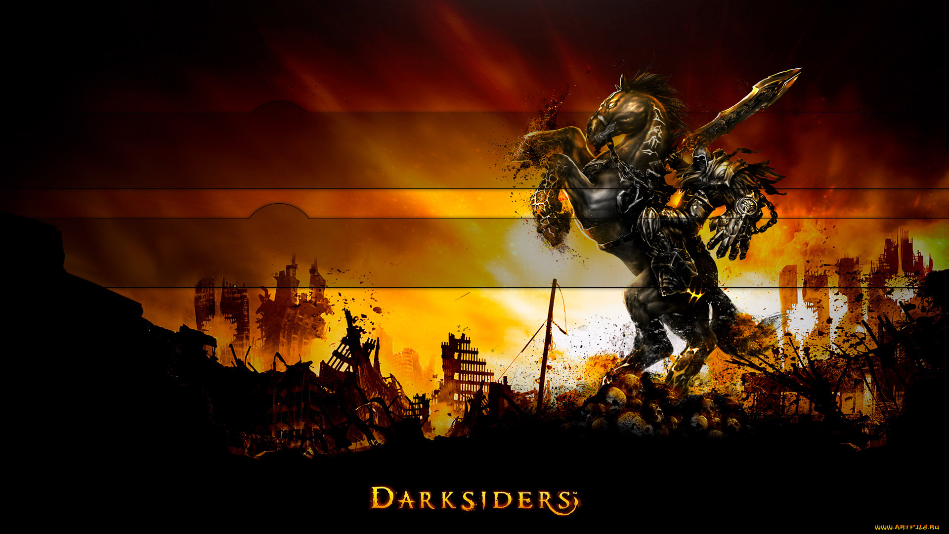darksiders, , wrath, of, war, видео, игры, персонаж