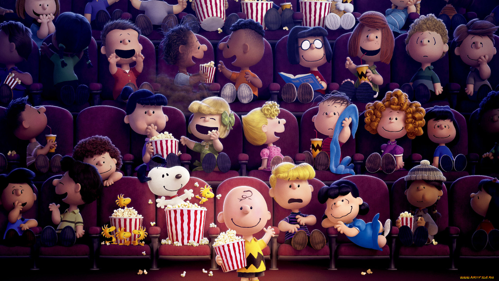 the, peanuts, movie, мультфильмы, снупи, и, мелочь, пузатая, в, кино