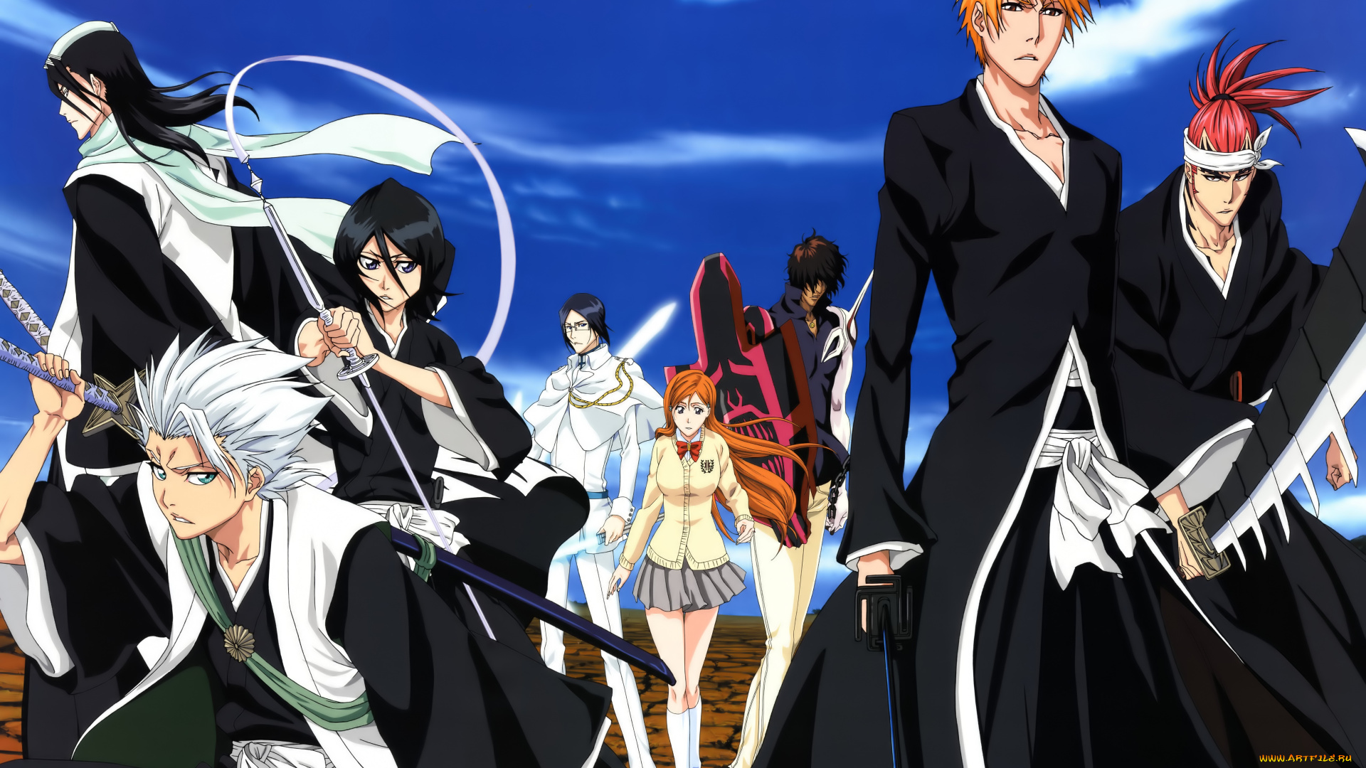 аниме, bleach