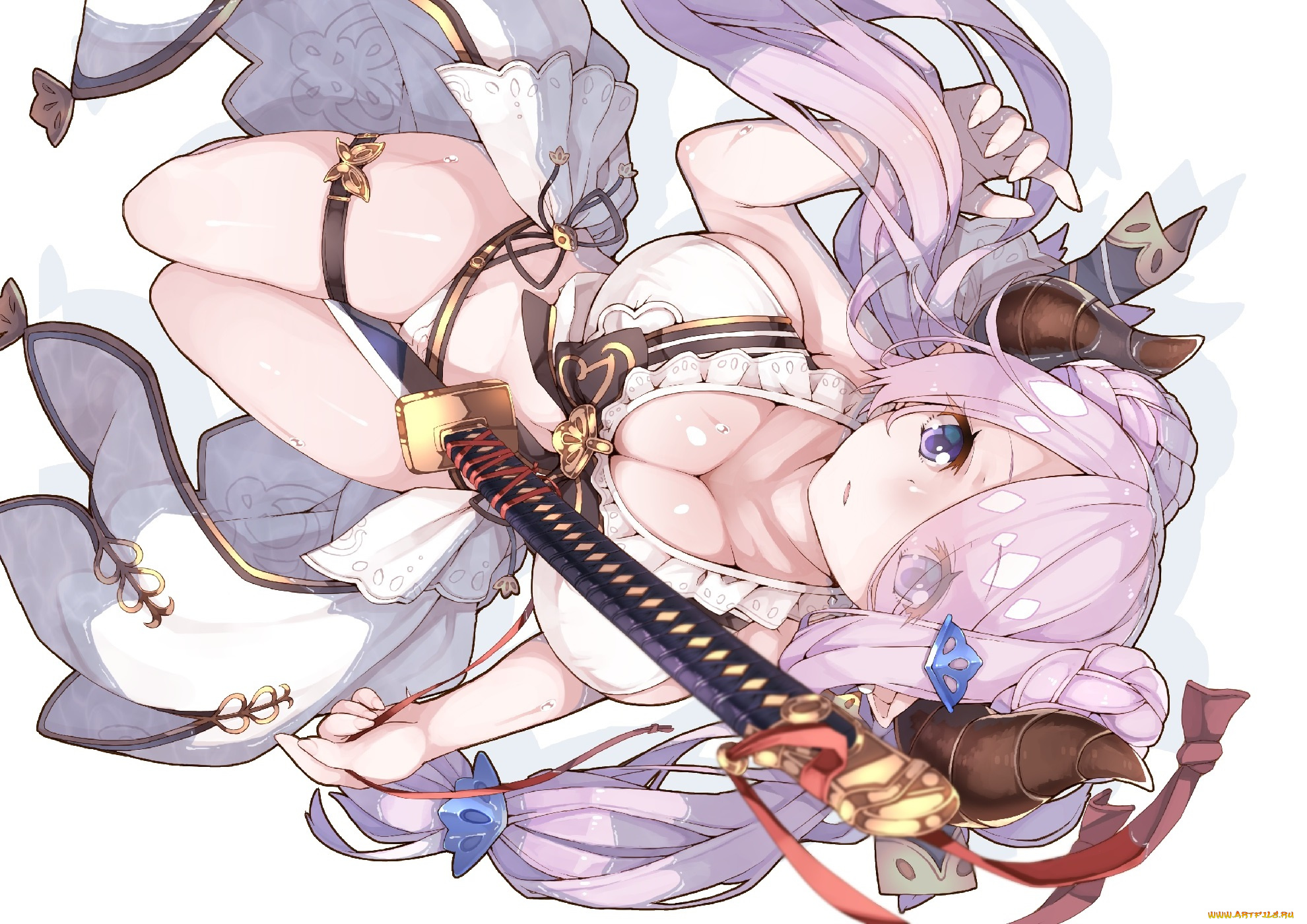 аниме, granblue, fantasy, девушка