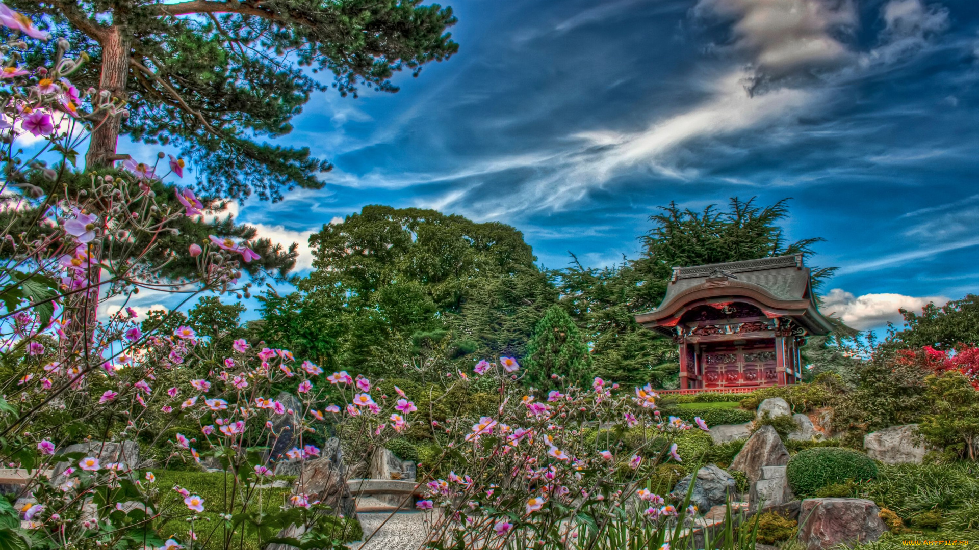 japanese, garden, in, kew, london, природа, парк