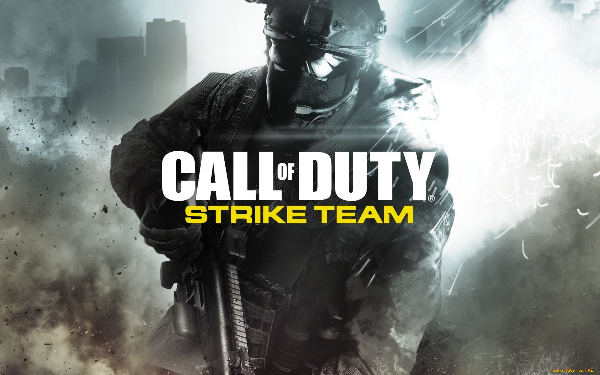 call, of, duty, strike, team, видео, игры, солдат