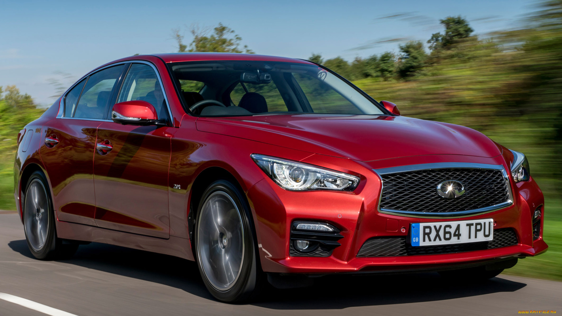 автомобили, infiniti, красный, 2014г, v37, uk-spec, 2-0t, q50