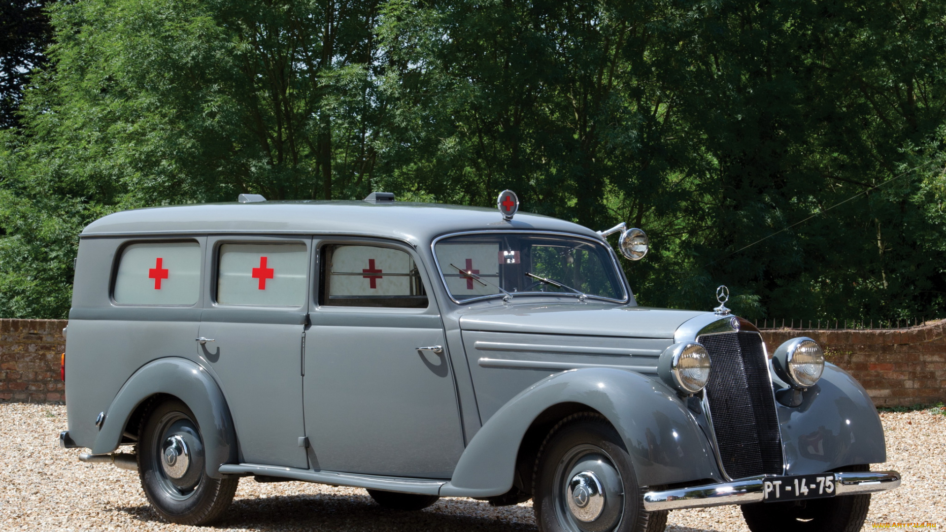 автомобили, скорая, помощь, 1952г, w136, sanitаtskrankenwagen, серый, lueg, 170, s-v, mercedes-benz