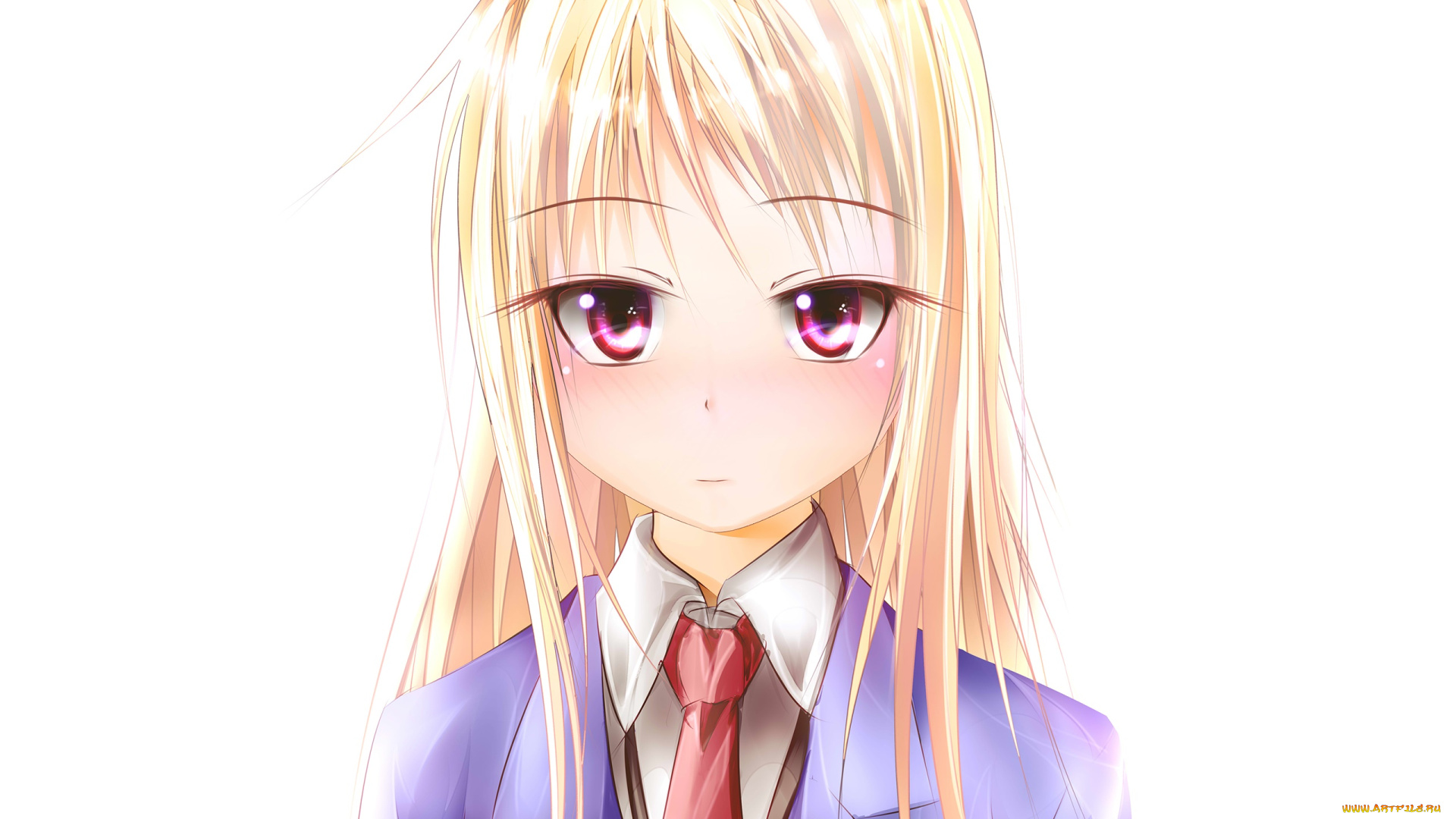 аниме, sakurasou, no, pet, na, kanojo, девушка, взгляд, фон