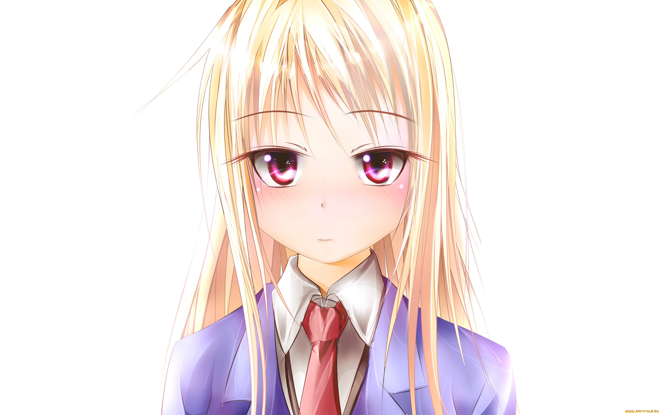 аниме, sakurasou, no, pet, na, kanojo, девушка, взгляд, фон