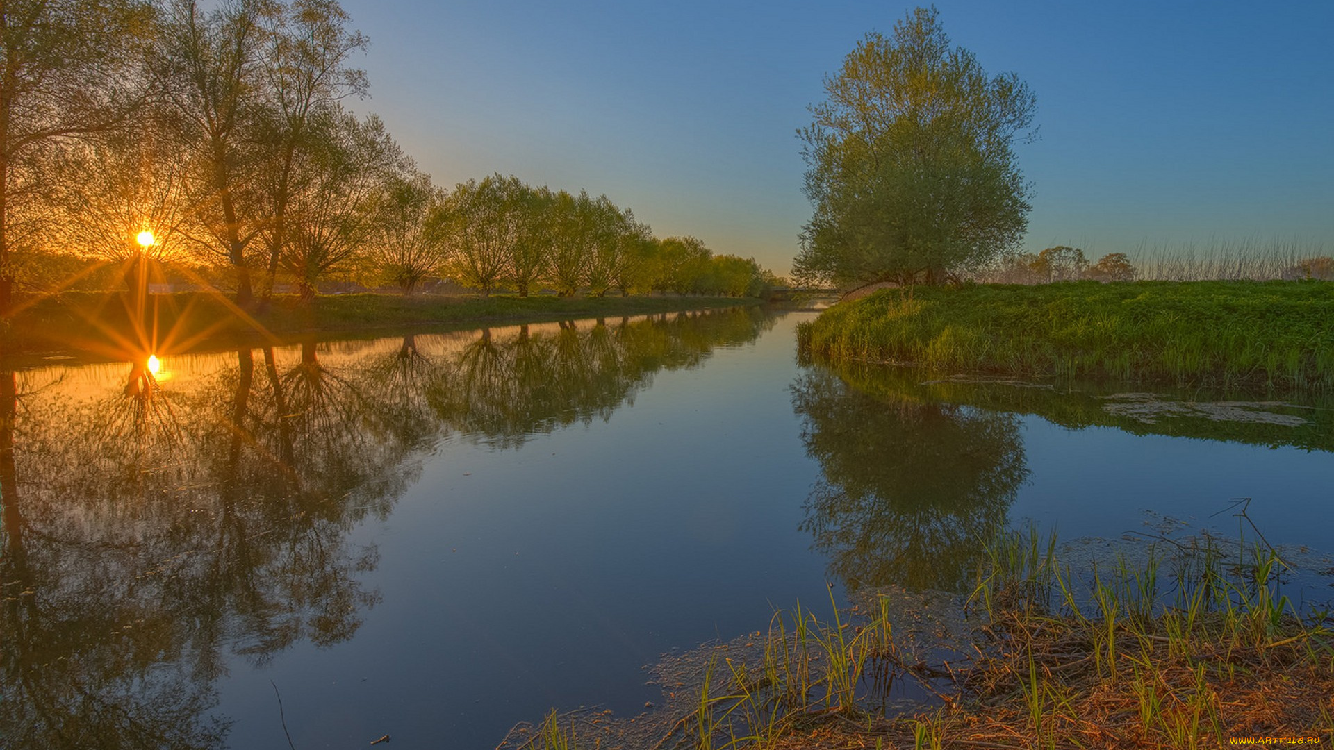 природа, реки, озера, простор