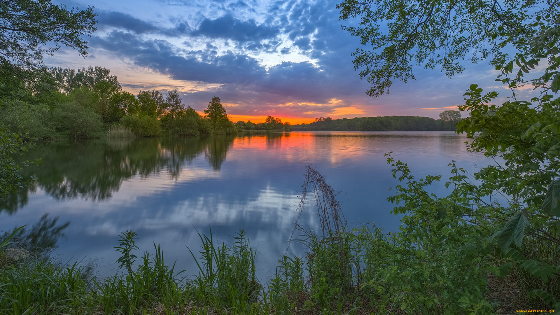 природа, реки, озера, простор