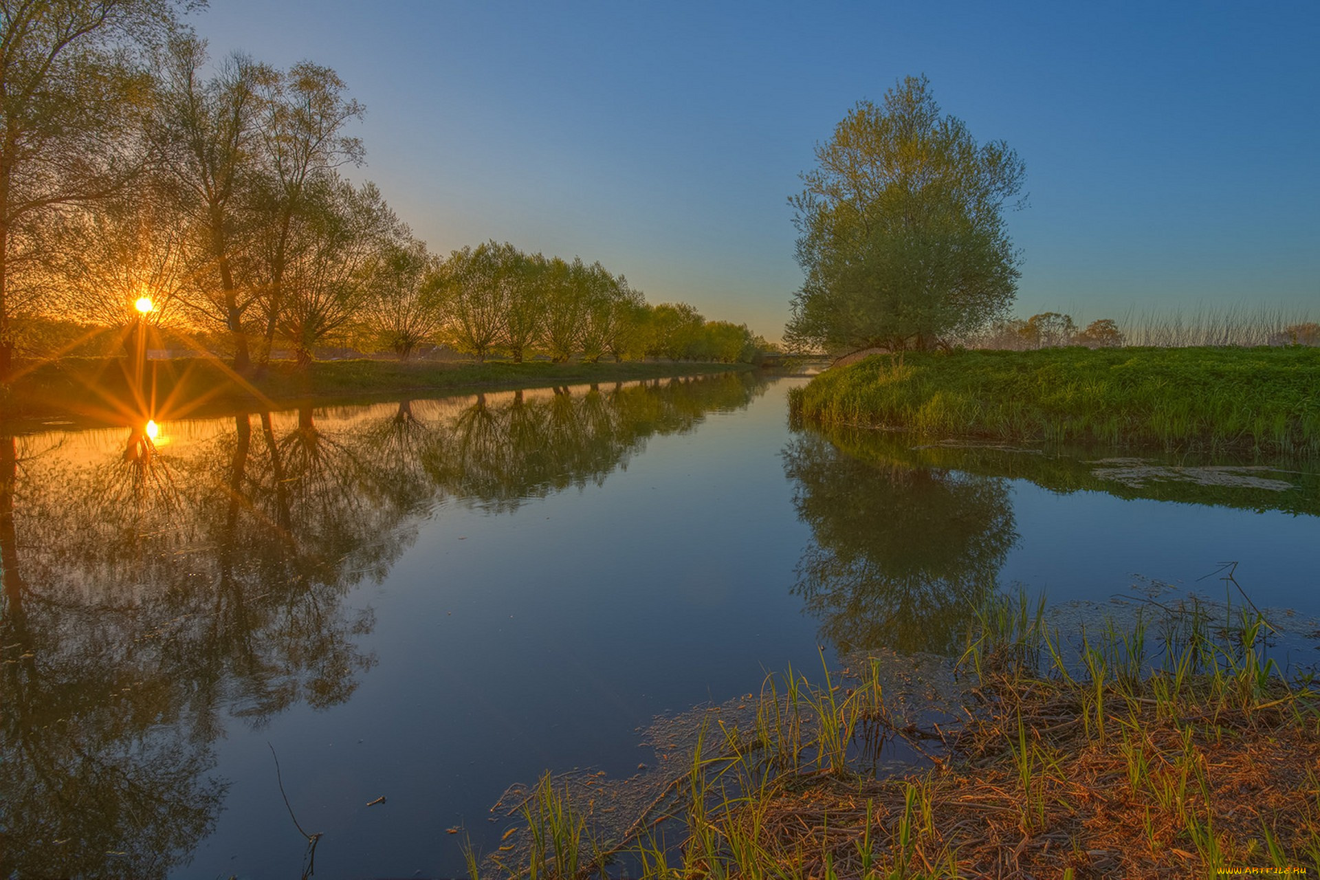 природа, реки, озера, простор