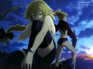 Картинка аниме fate stay+night apocrypha