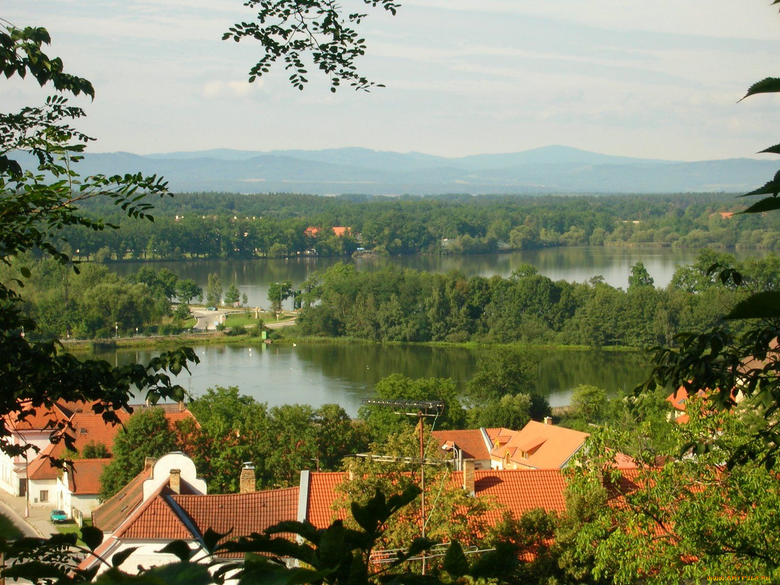 hluboka, czech, города, пейзажи