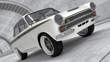 Картинка автомобили 3д 1966 lotus