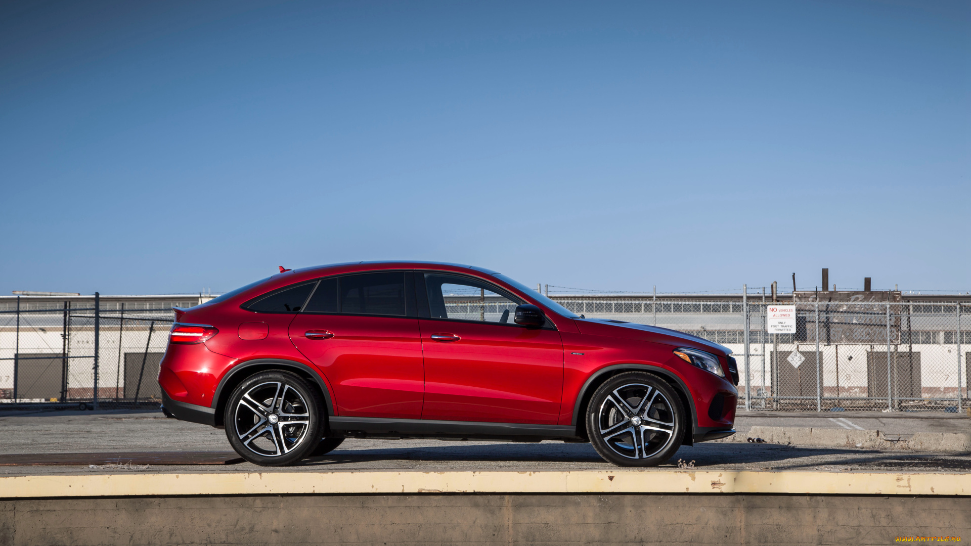 автомобили, mercedes-benz, gle, 450, amg, 4matic, 2016г, us-spec, coupе, красный