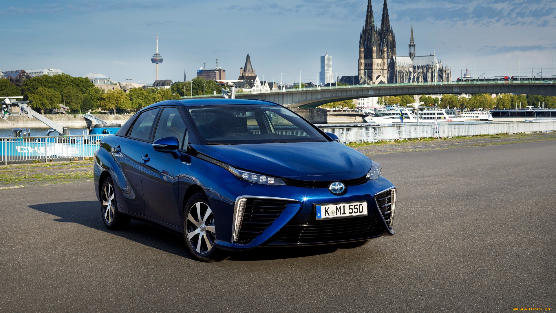 автомобили, toyota, 2015г, eu-spec, mirai