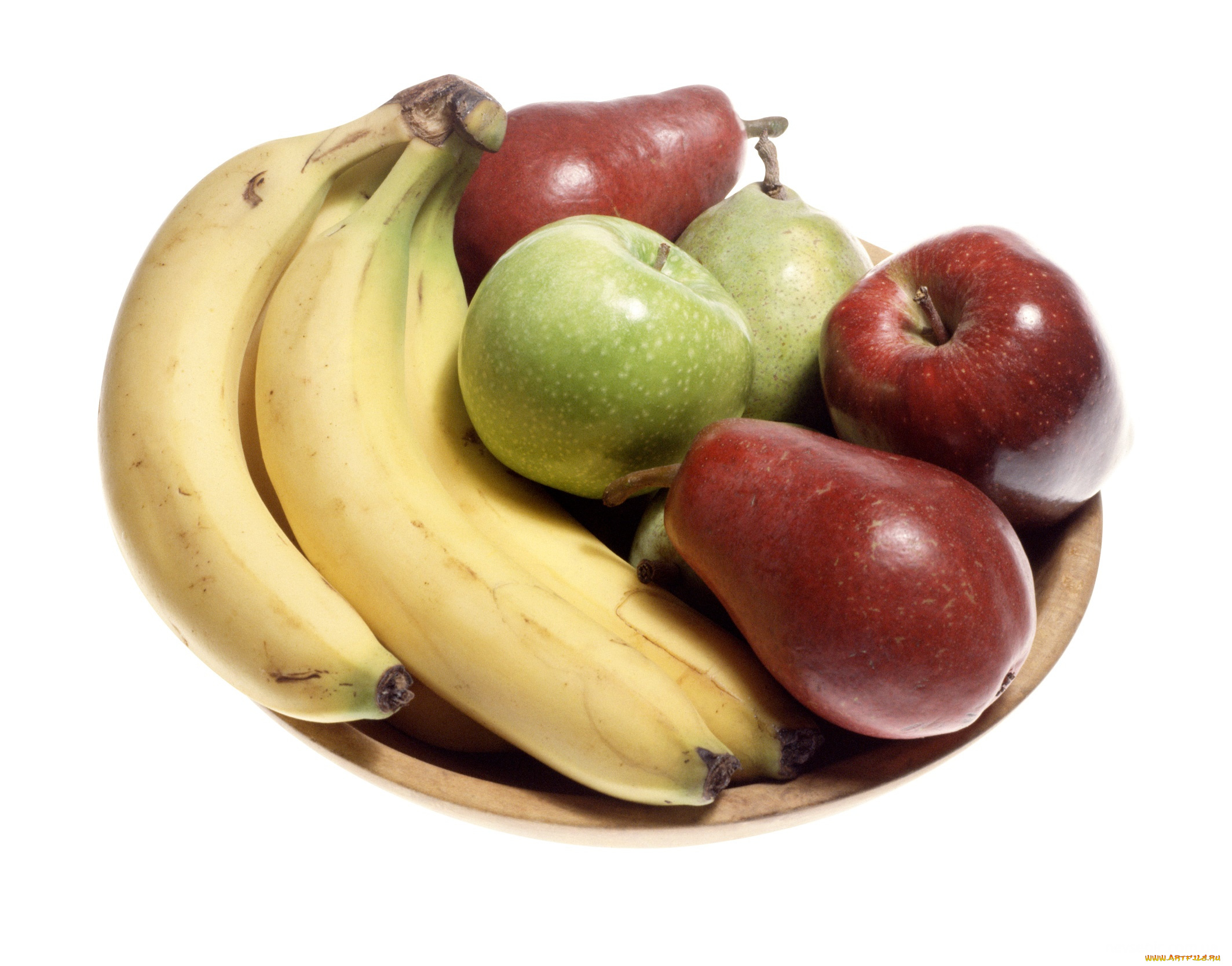 еда, фрукты, , ягоды, тарелка, бананы, яблоки, груши