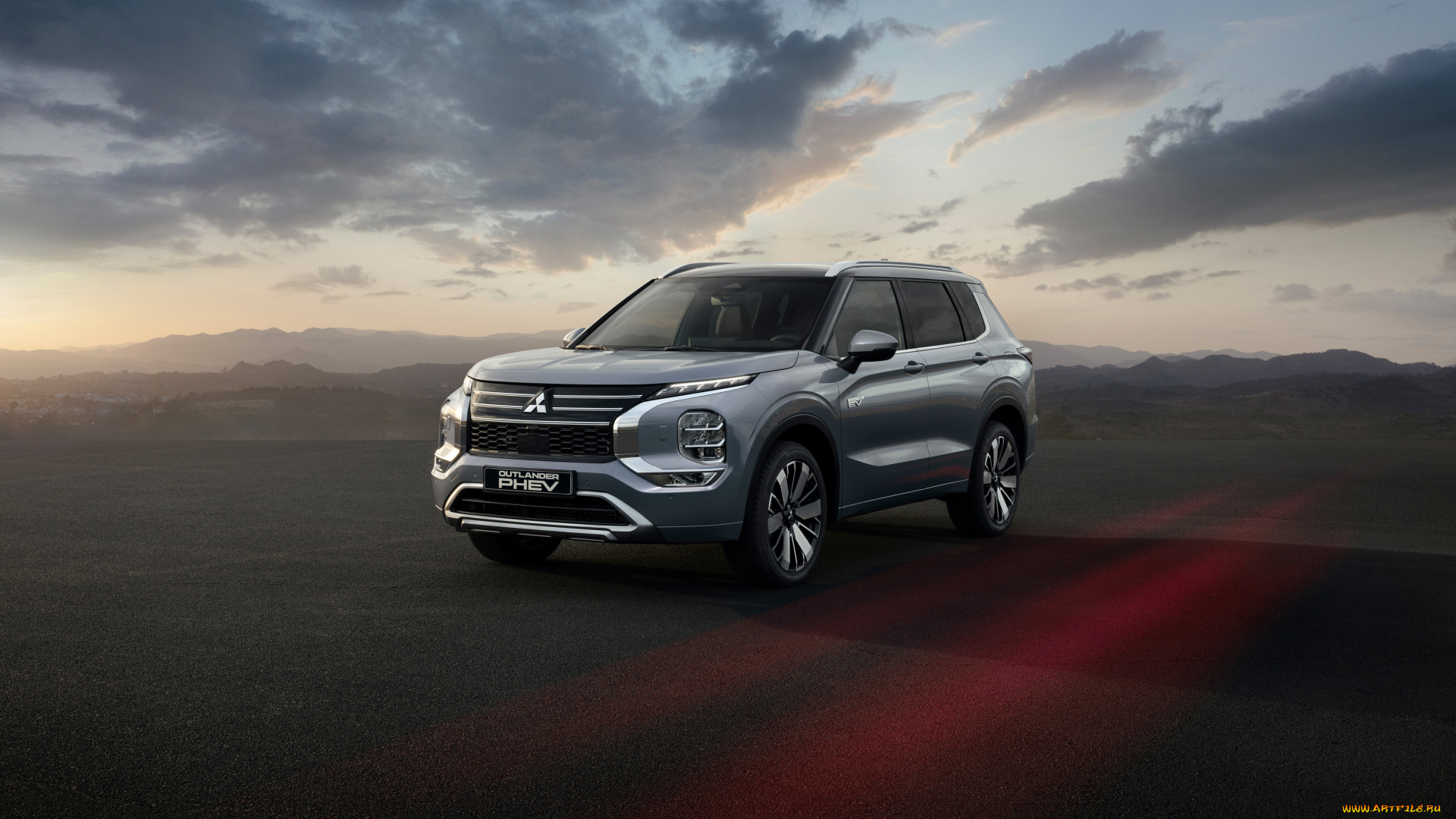 автомобили, mitsubishi, outlander, phev, 2024, гибрид, электромобиль