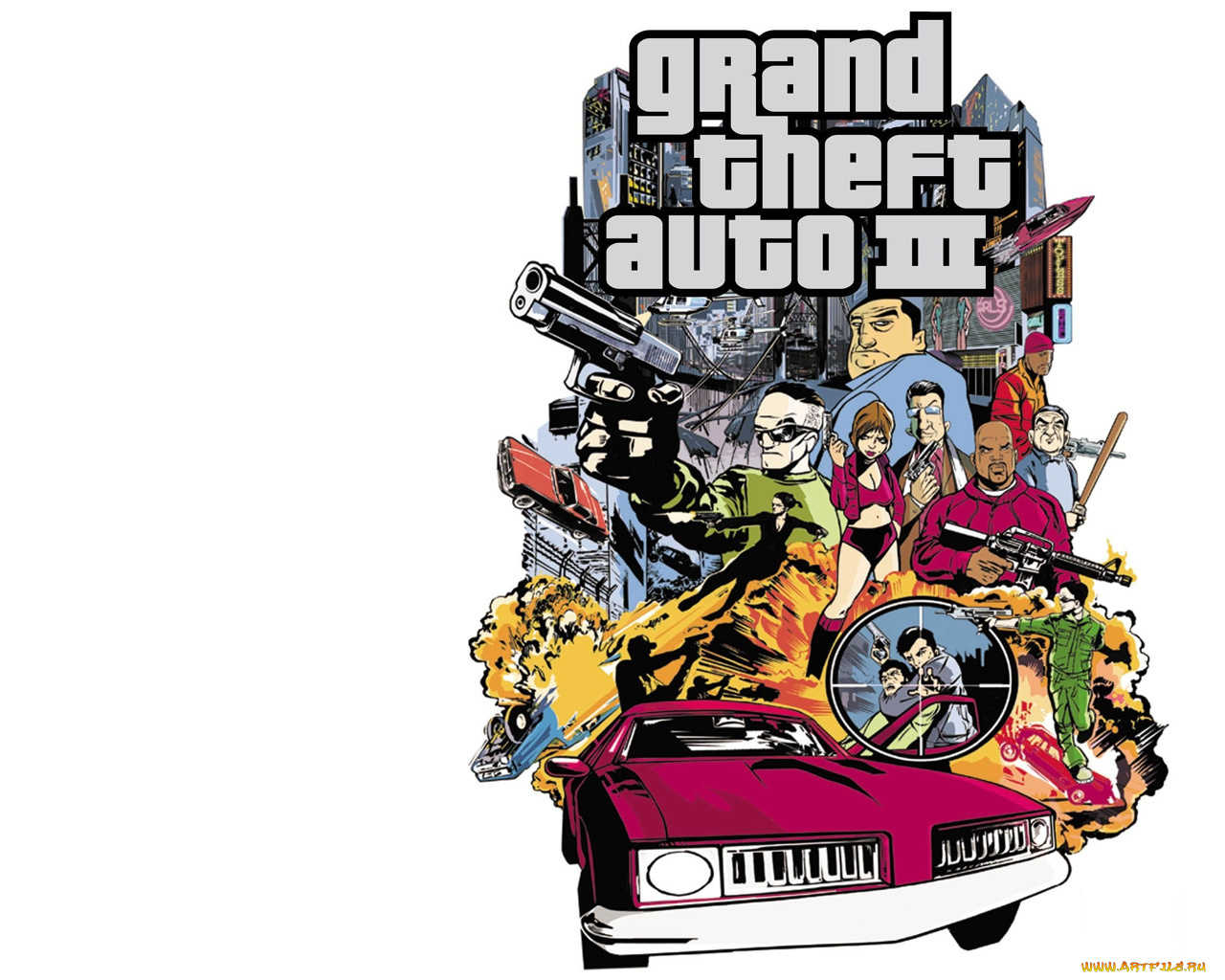 grand, theft, auto, видео, игры