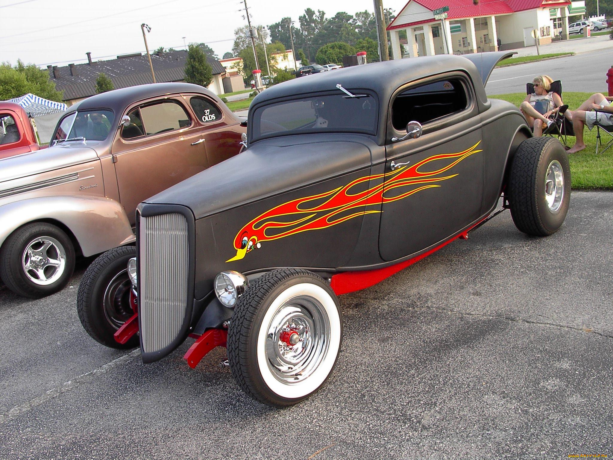 1934, ford, street, rod, classic, автомобили, выставки, уличные, фото