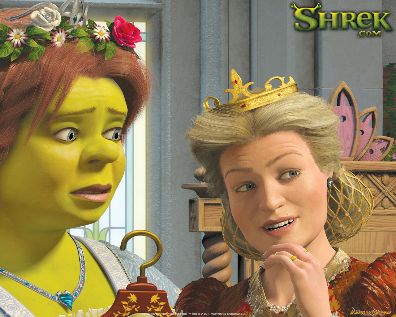 мультфильмы, shrek, the, third