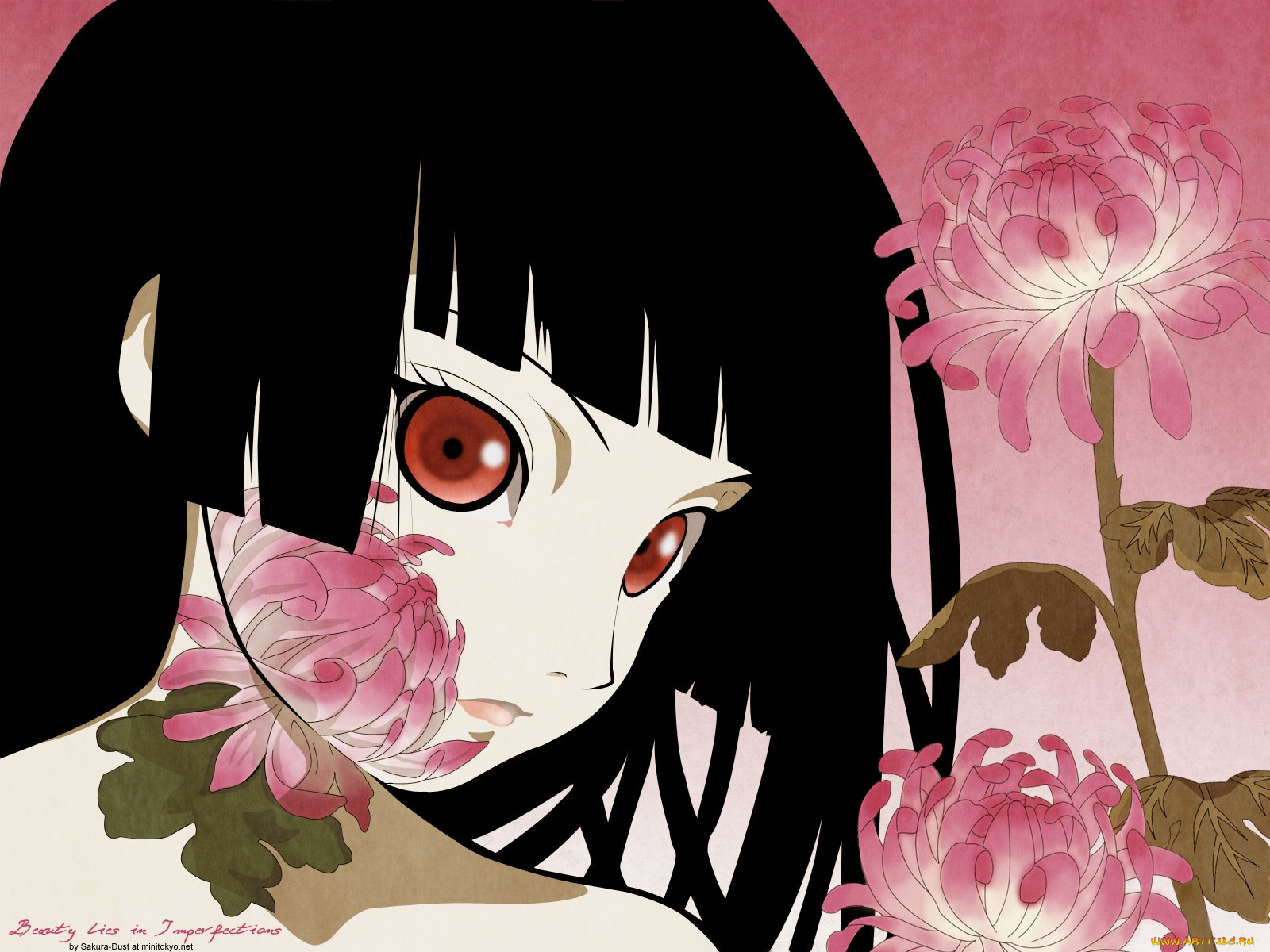 аниме, jigoku, shoujo