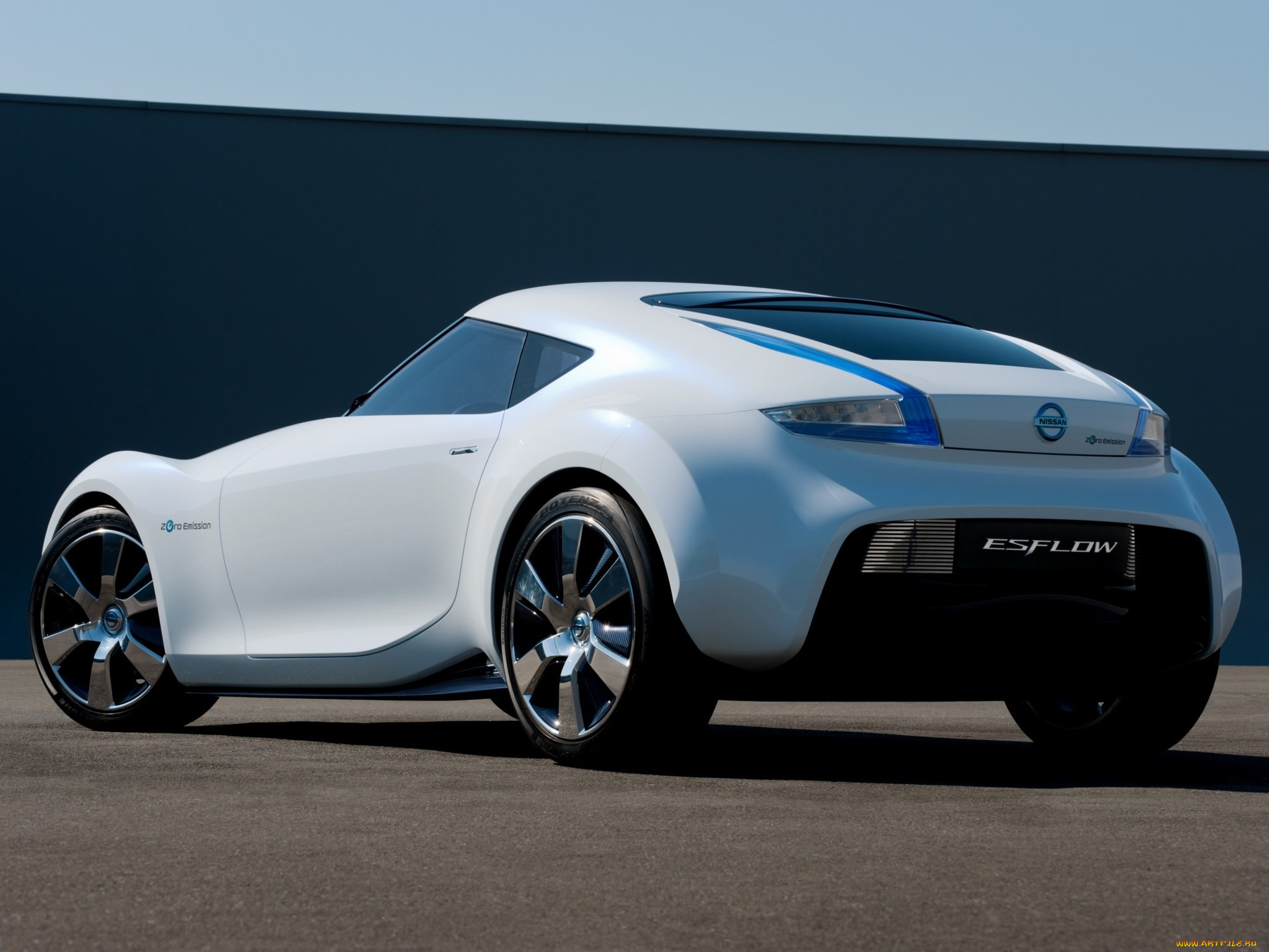 nissan, esflow, concept, автомобили, datsun