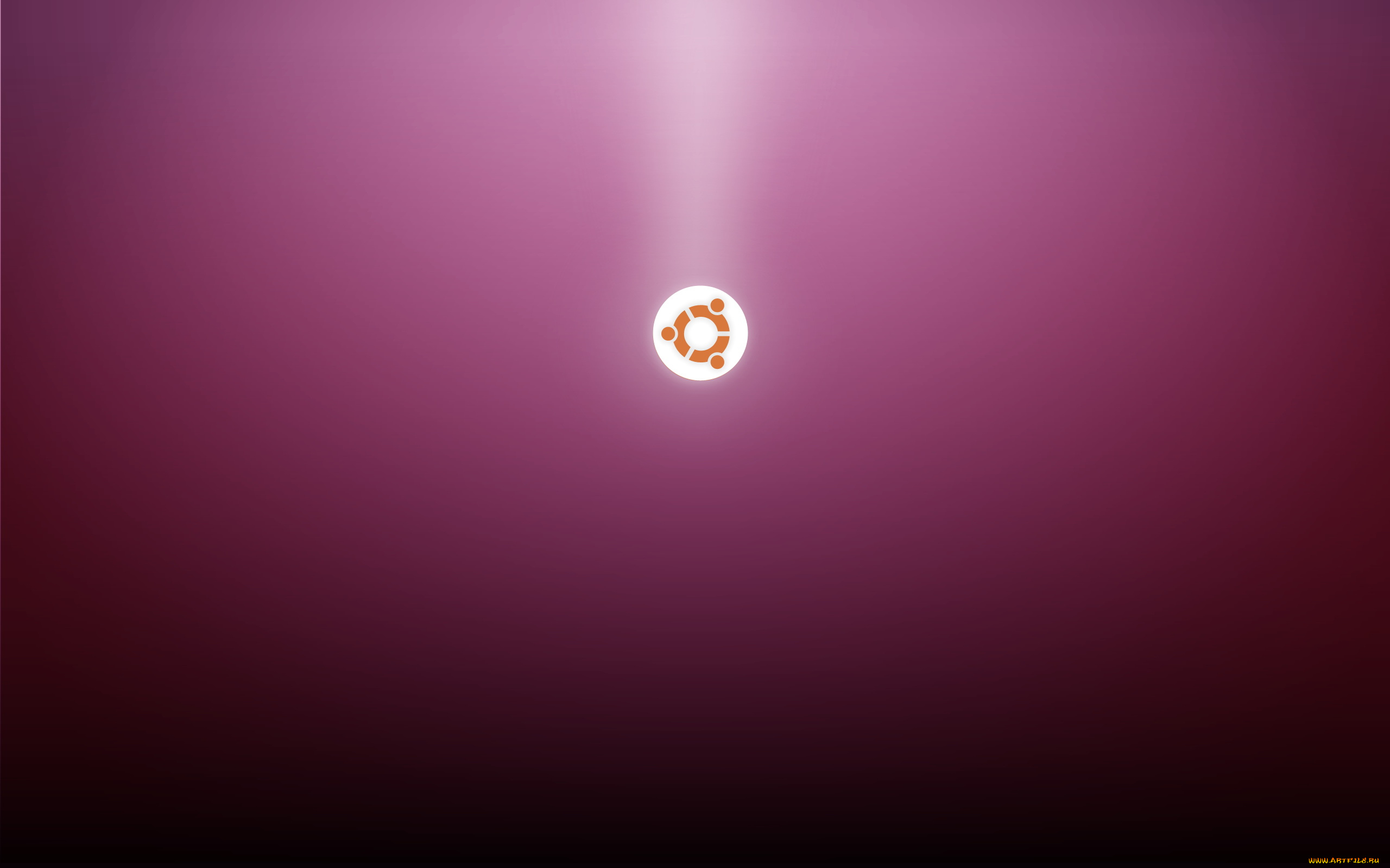 компьютеры, ubuntu, linux, розовый, логотип