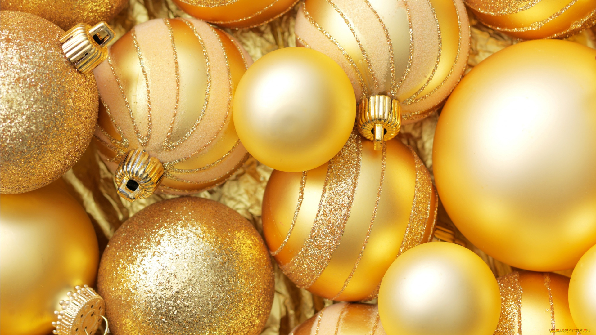 праздничные, шары, украшения, рождество, новый, год, золотые, decoration, gold, christmas, merry