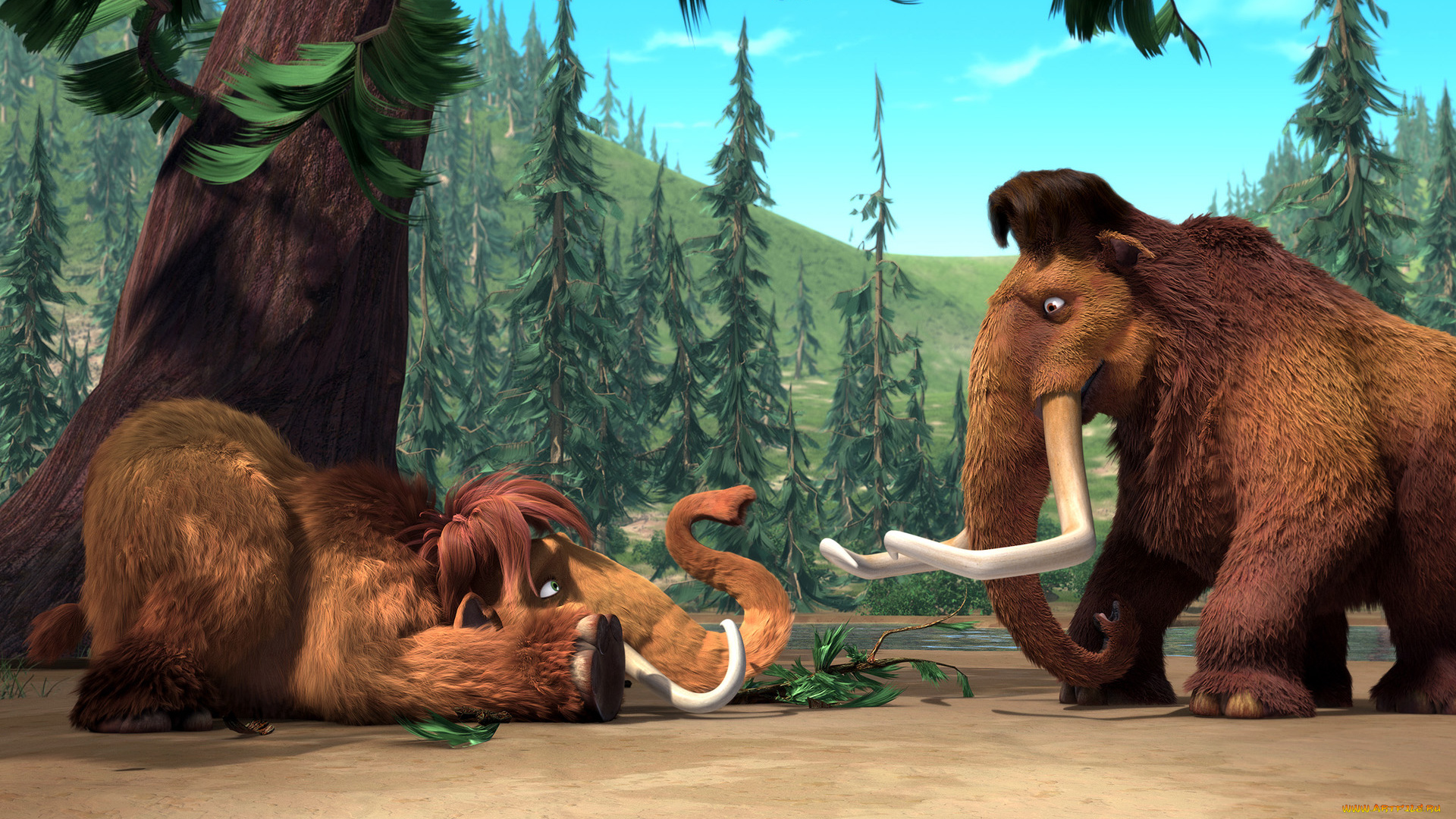 мультфильмы, ice, age, the, meltdown