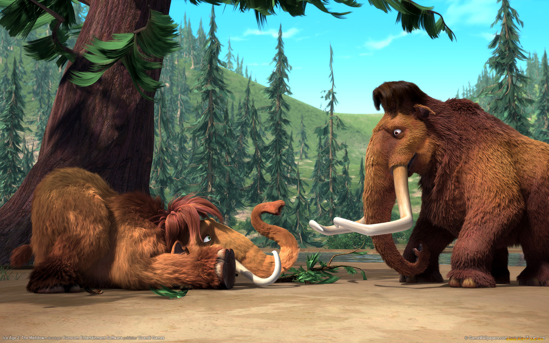 мультфильмы, ice, age, the, meltdown