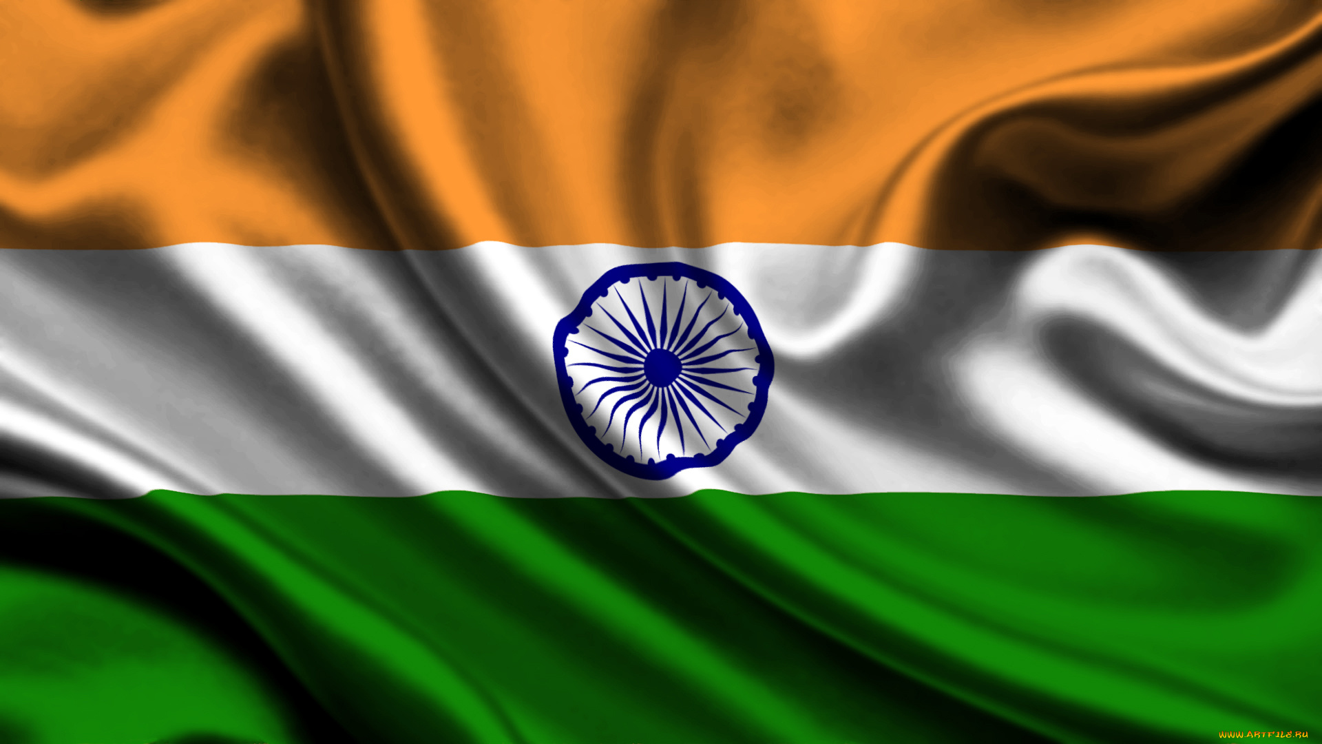 разное, флаги, гербы, india, satin, flag, индия