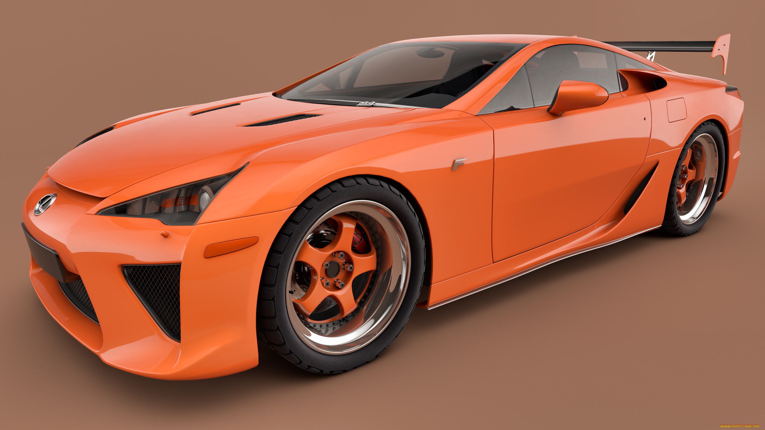 автомобили, 3д, 2010, lexus, lfa