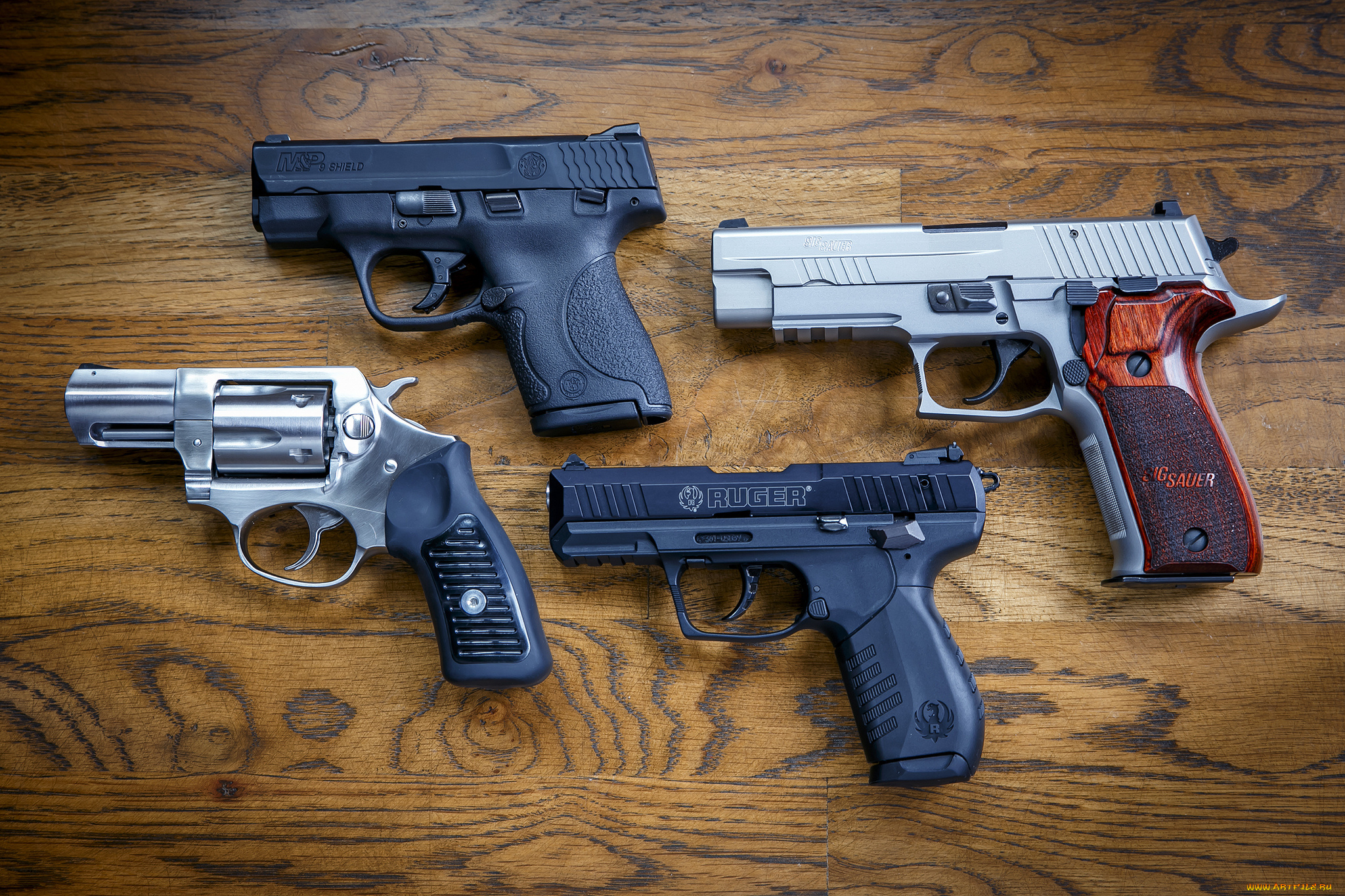 оружие, пистолеты, smith, 9mm, wesson, sig, p226, ruger, sp101, sr22