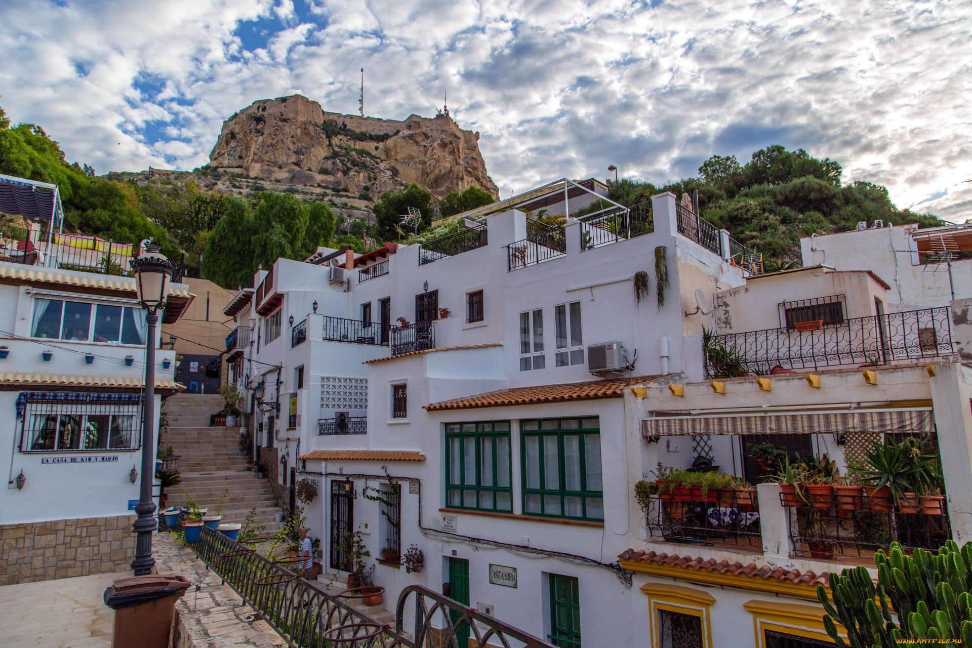 alicante, spain, города, -, улицы, , площади, , набережные