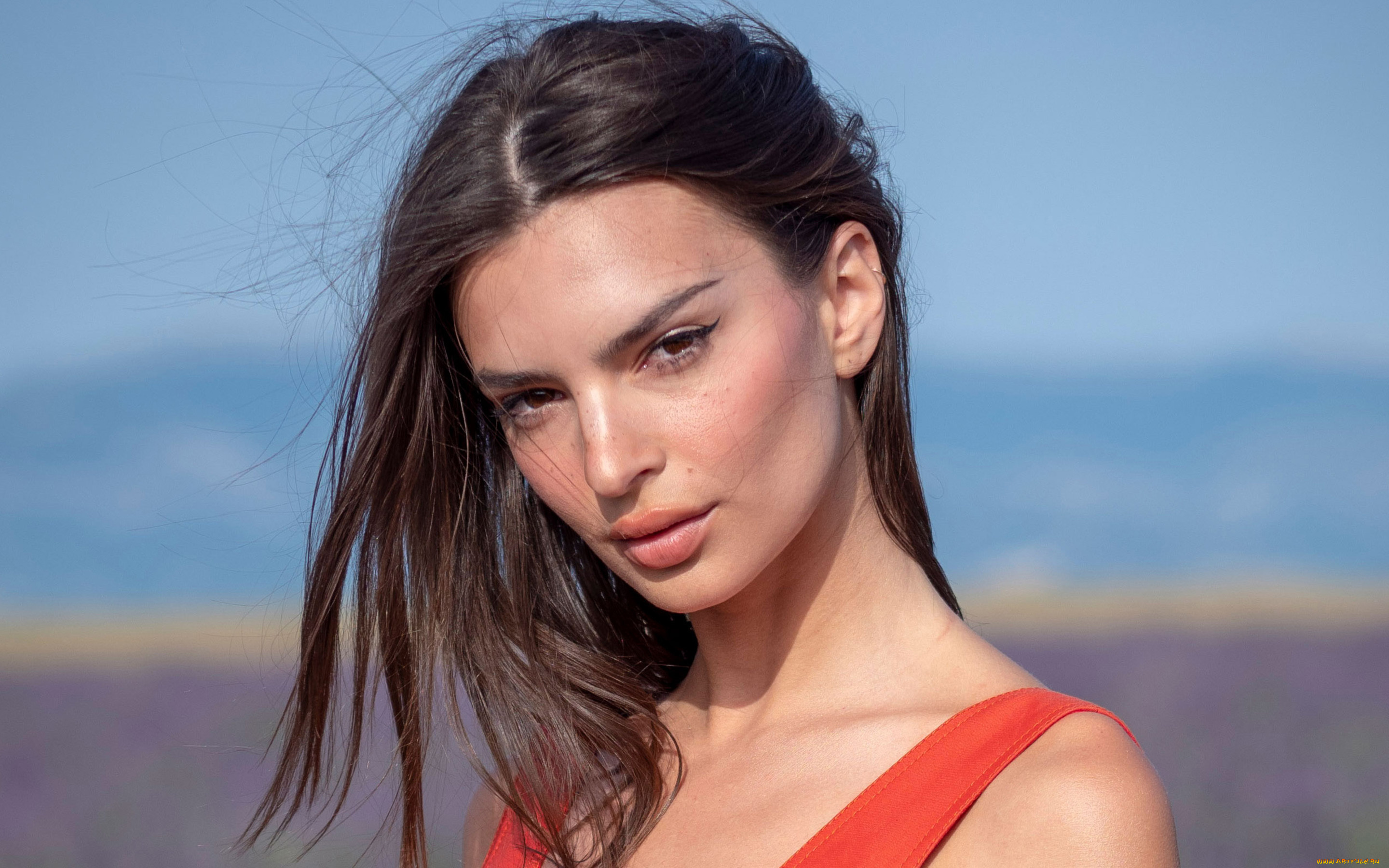 девушки, emily, ratajkowski, взгляд