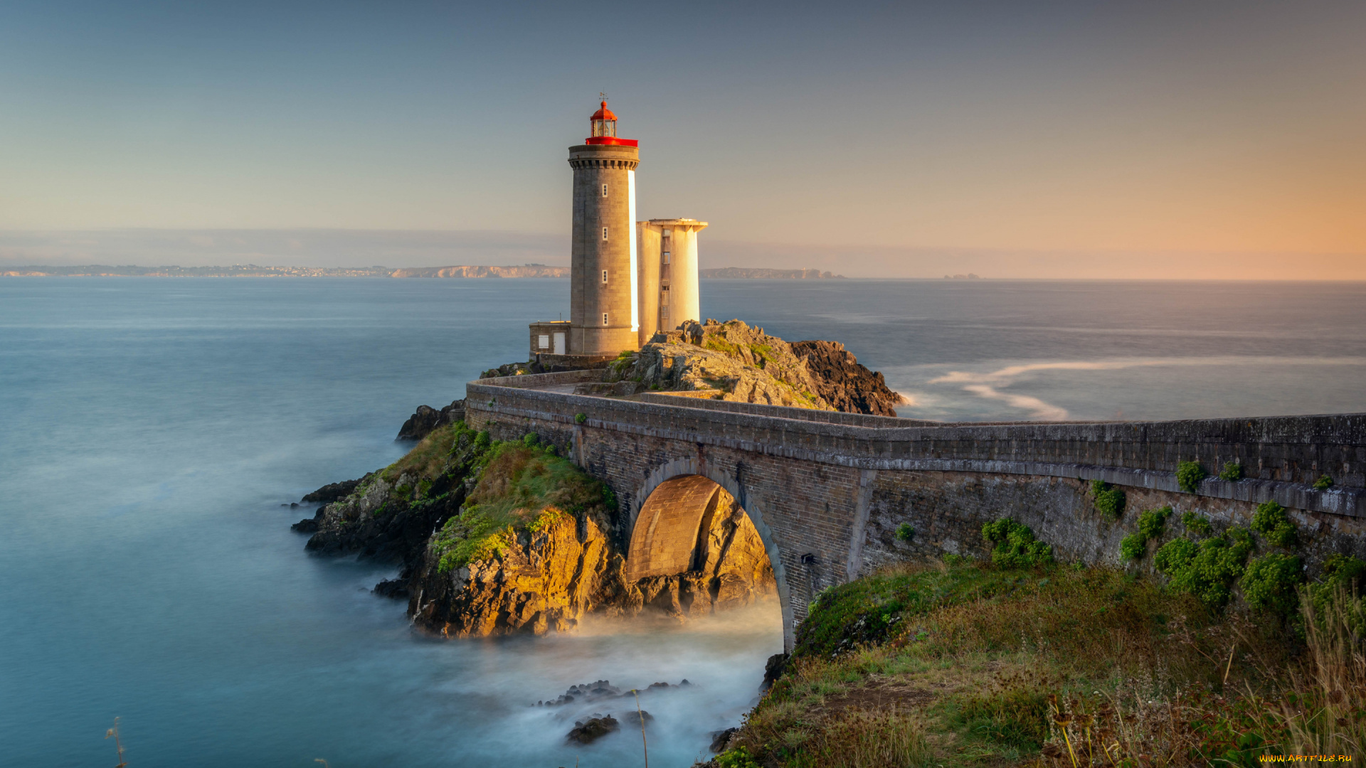 petit, minou, lighthouse, france, природа, маяки, petit, minou, lighthouse